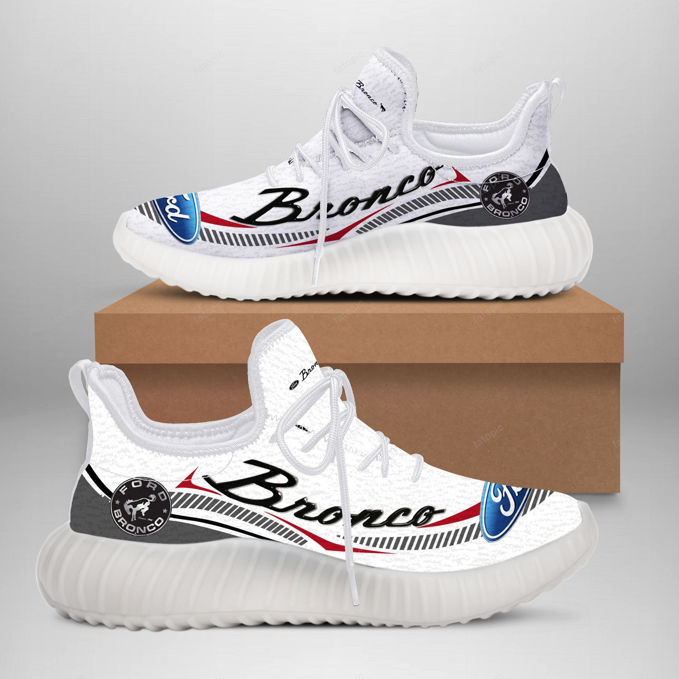 Ford Bronco Yz Schuhe Ver 3 (Weiß)