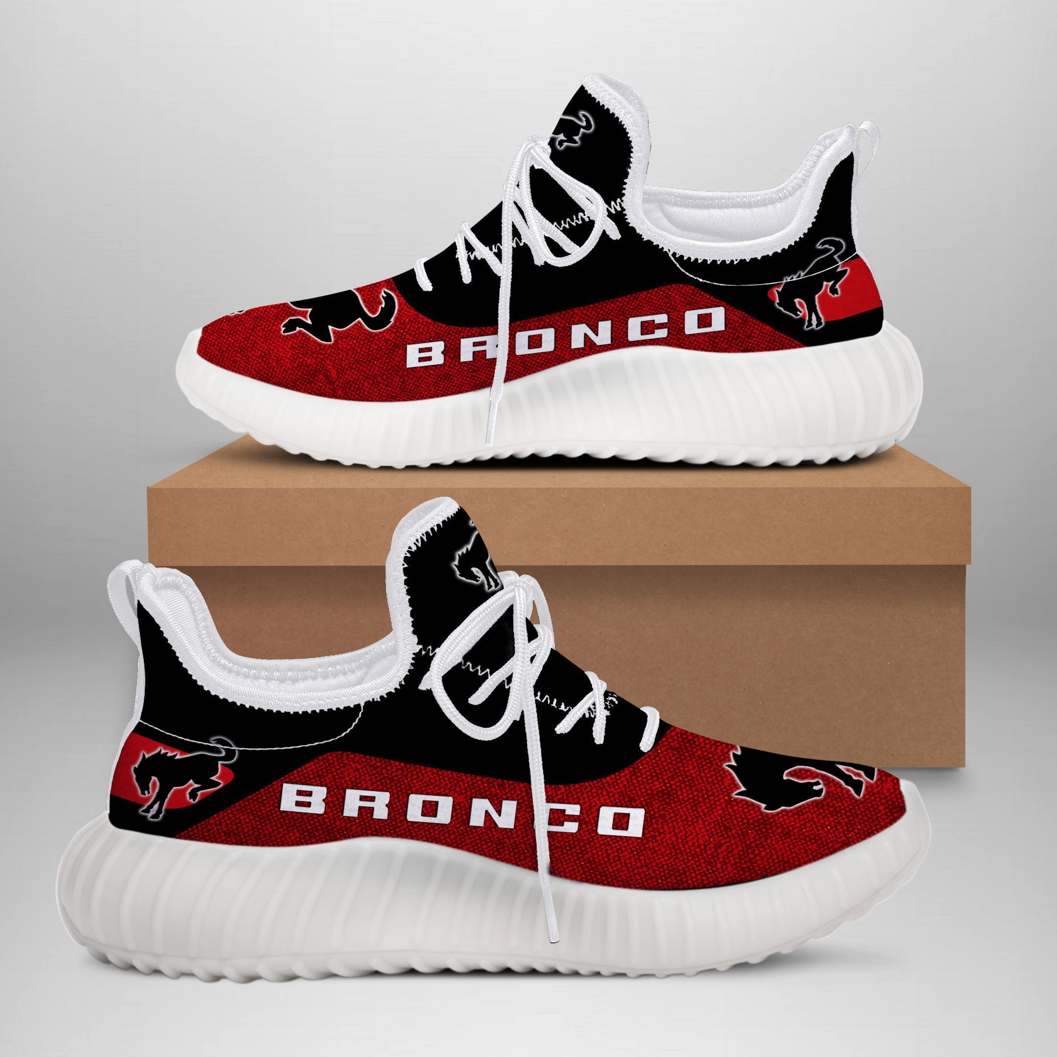 Ford Bronco Yz Schuhe Ver 7 (Rot)