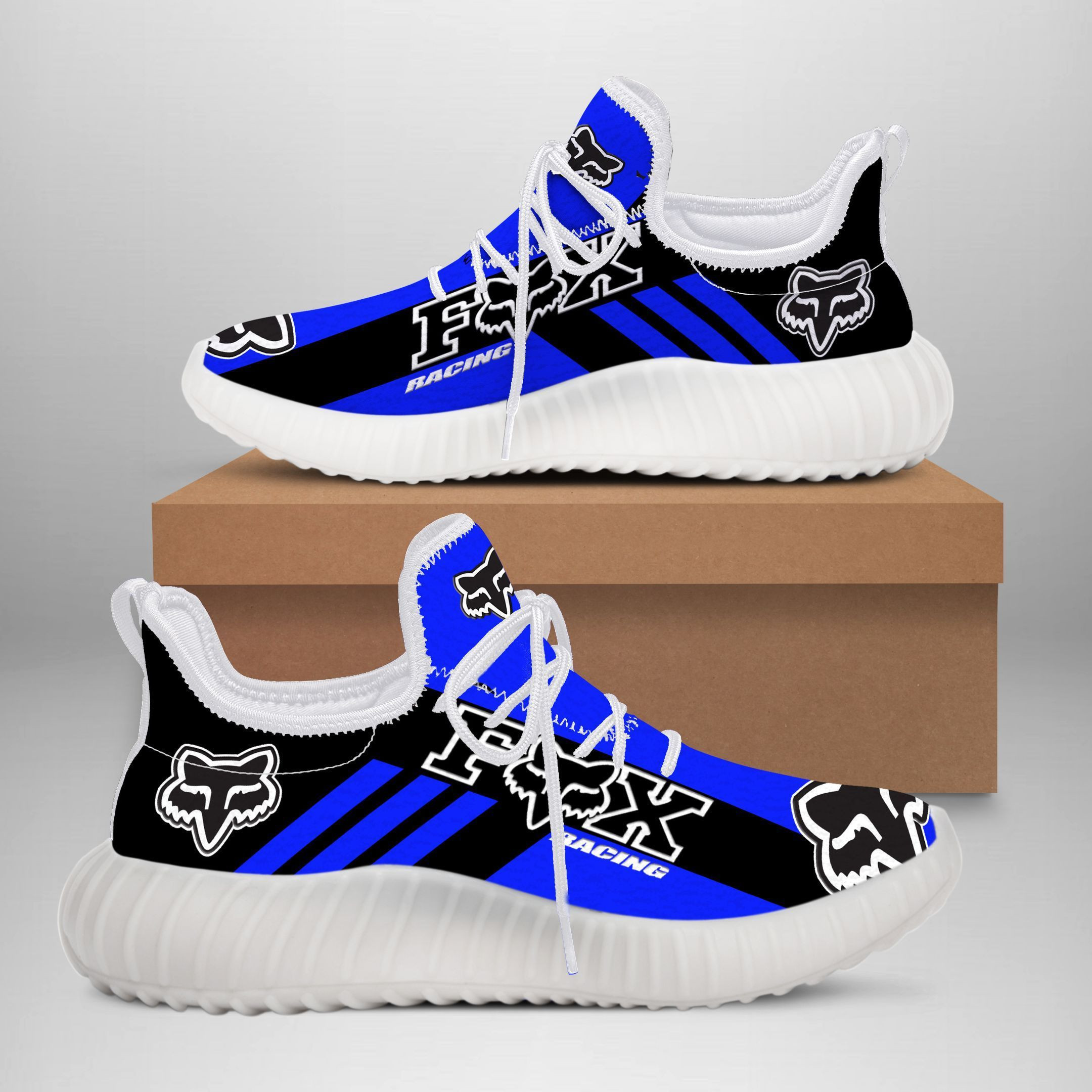 Fox Racing -HA YZ Schuhe Ver 1 (Blau)