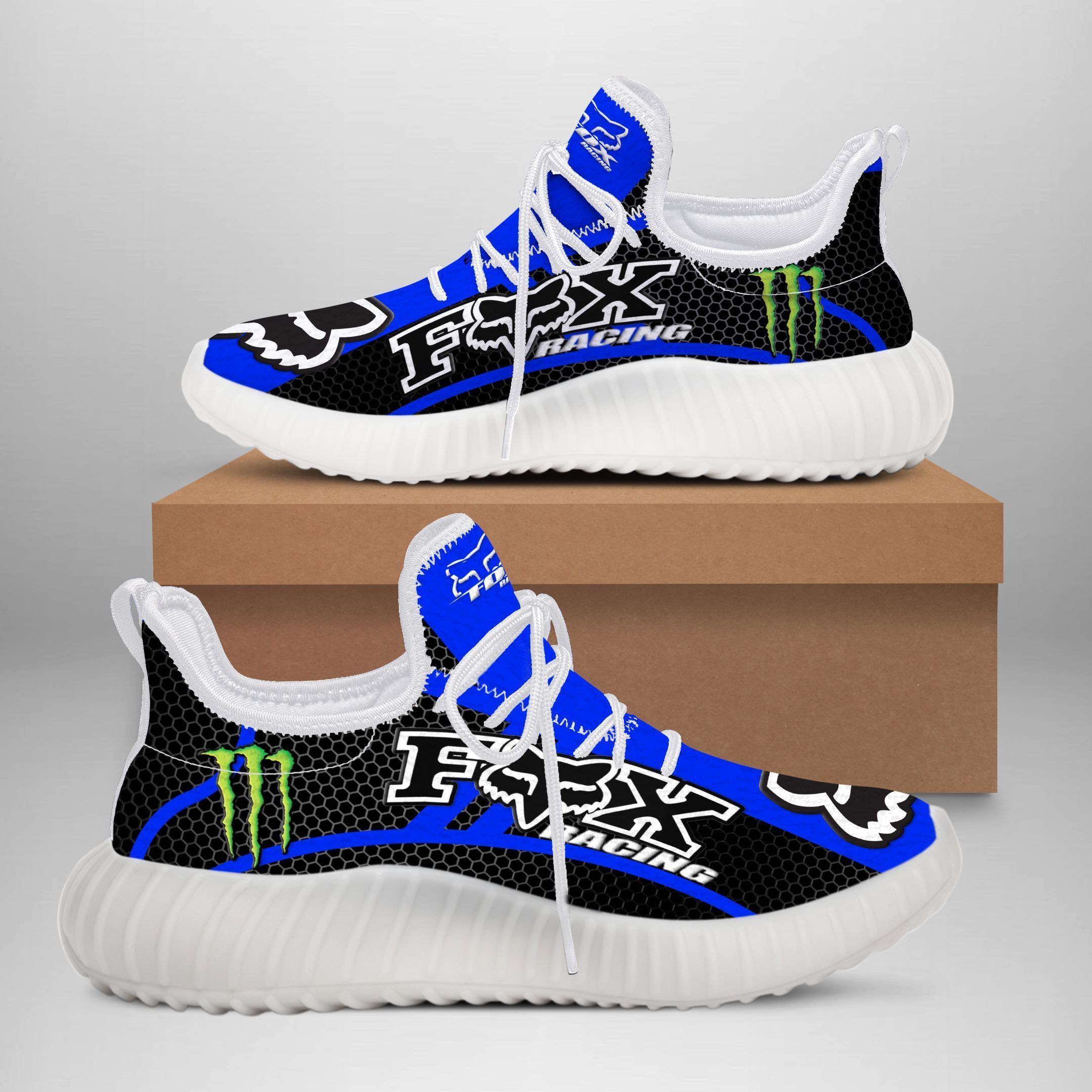 Fox Racing -NH YZ Schuhe Ver2 (Blau)