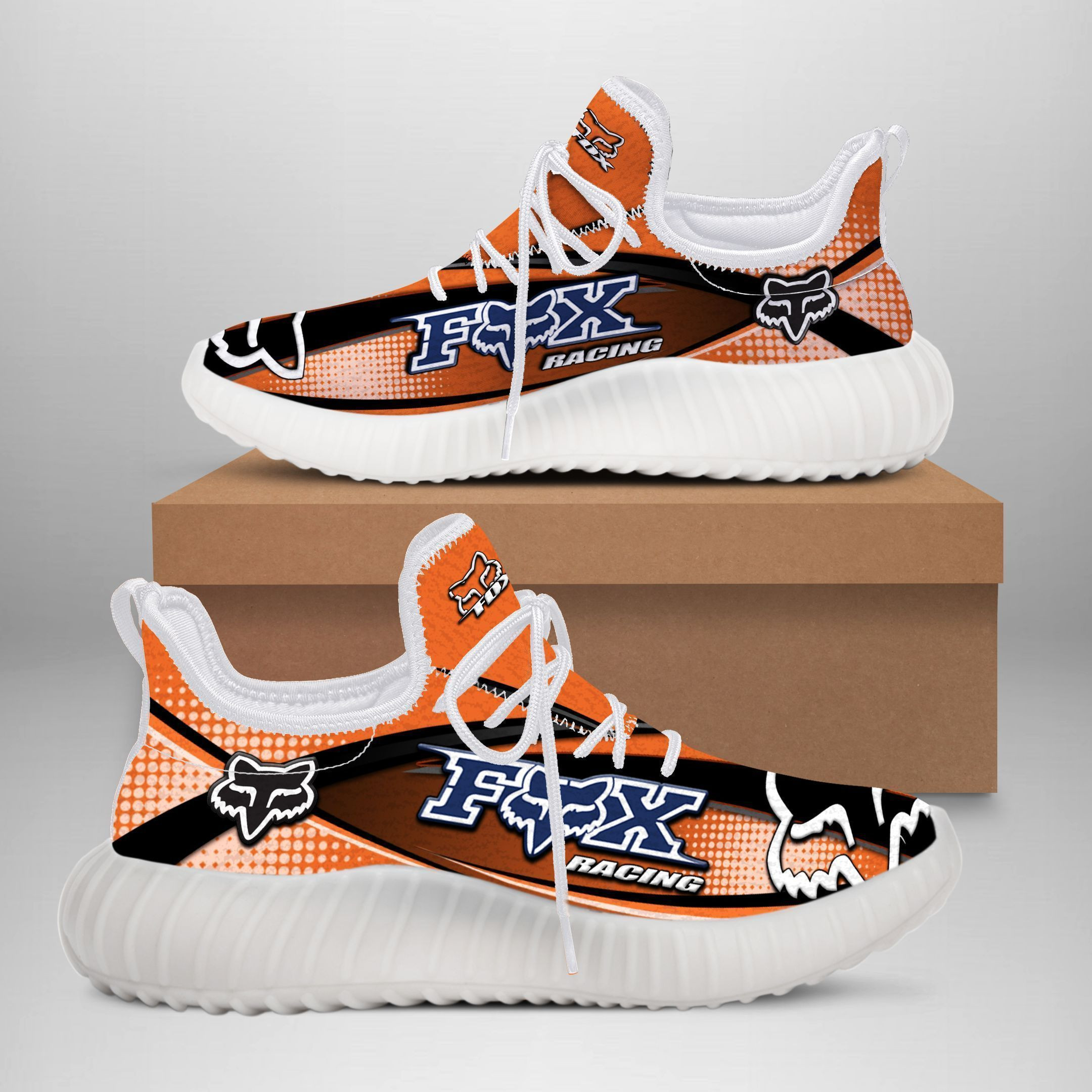FOX Racing TIN YZ Schuhe Ver 1 (Orange)
