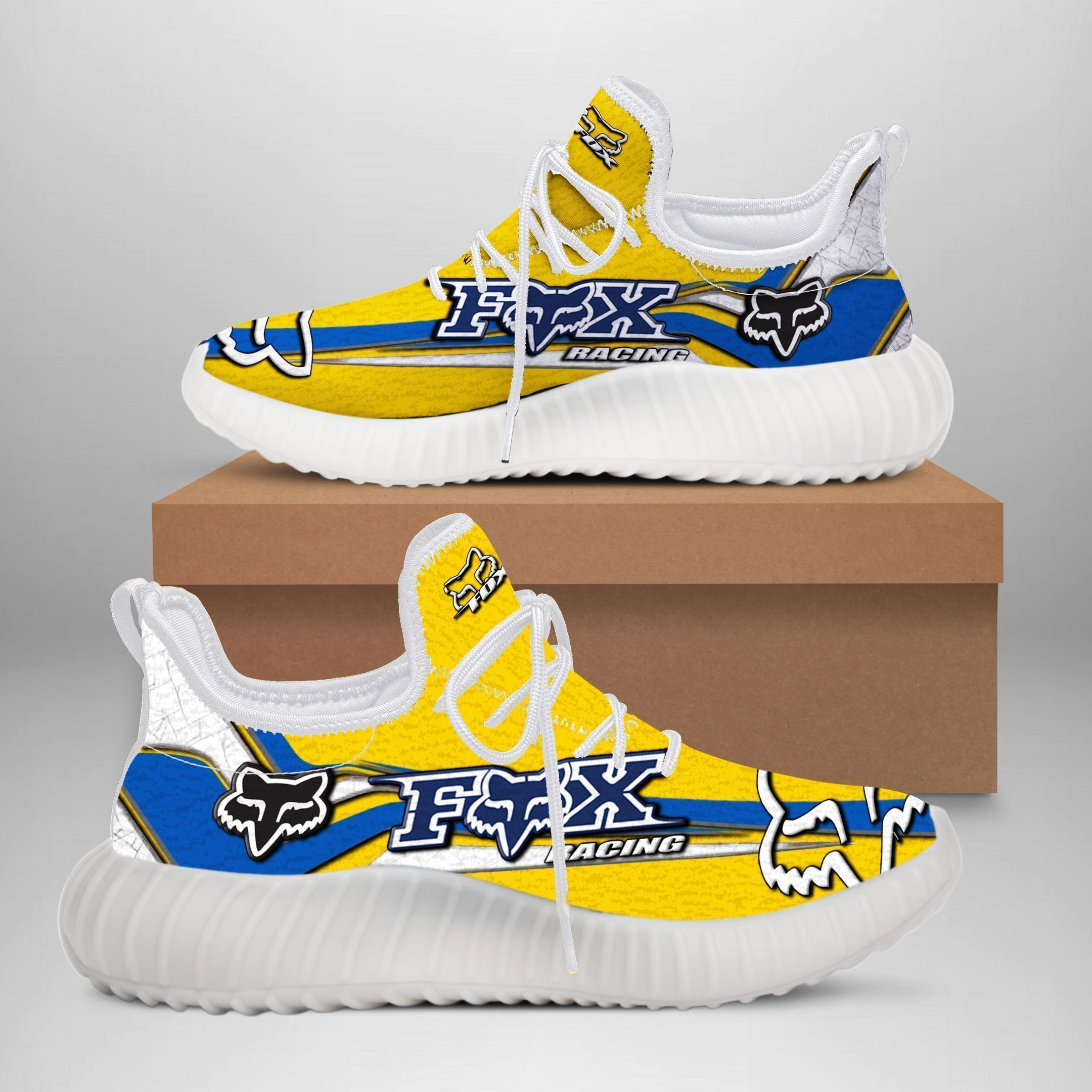 FOX Racing TIN YZ Schuhe Ver 2 (Gelb)