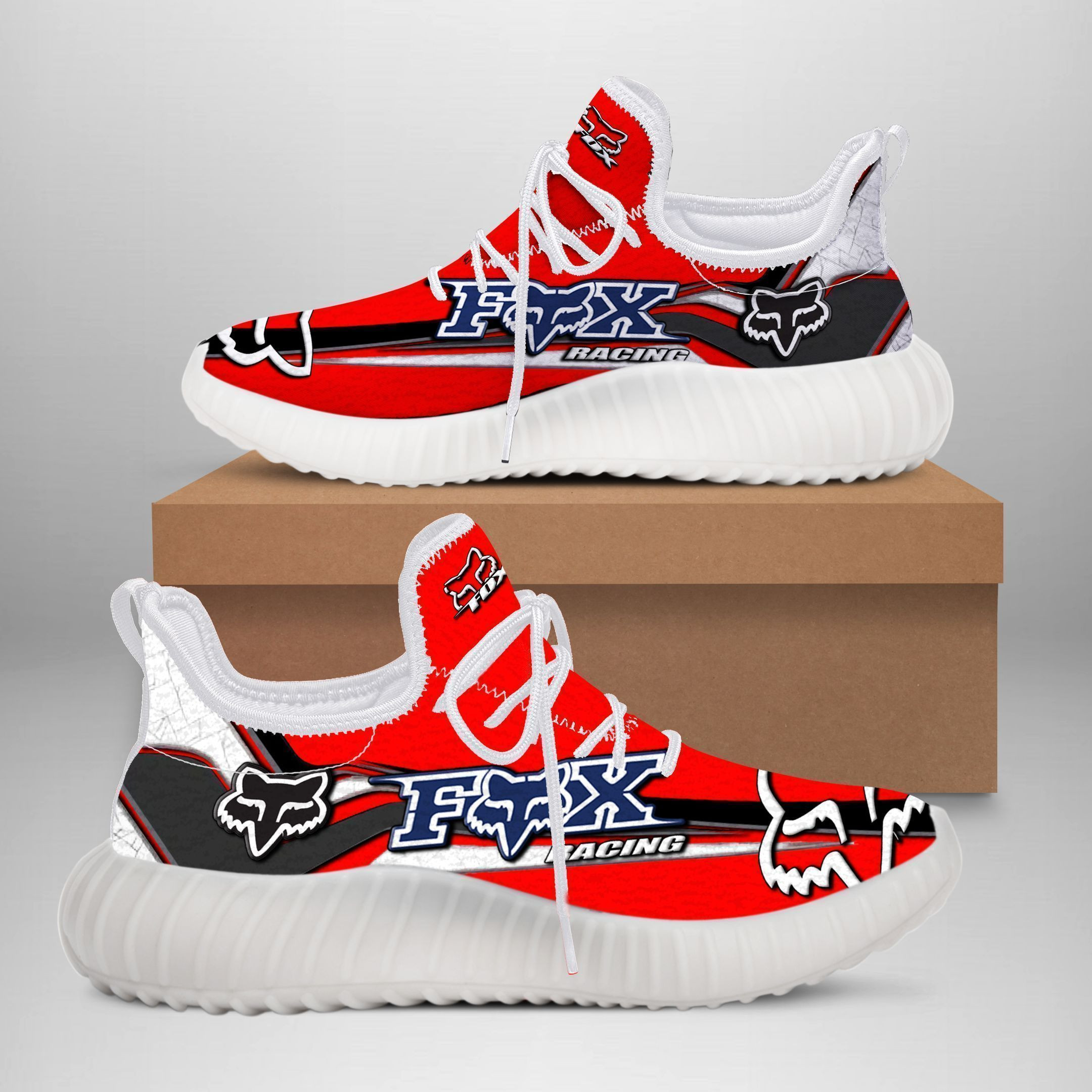 FOX Racing TIN YZ Schuhe Ver 2 (Rot)