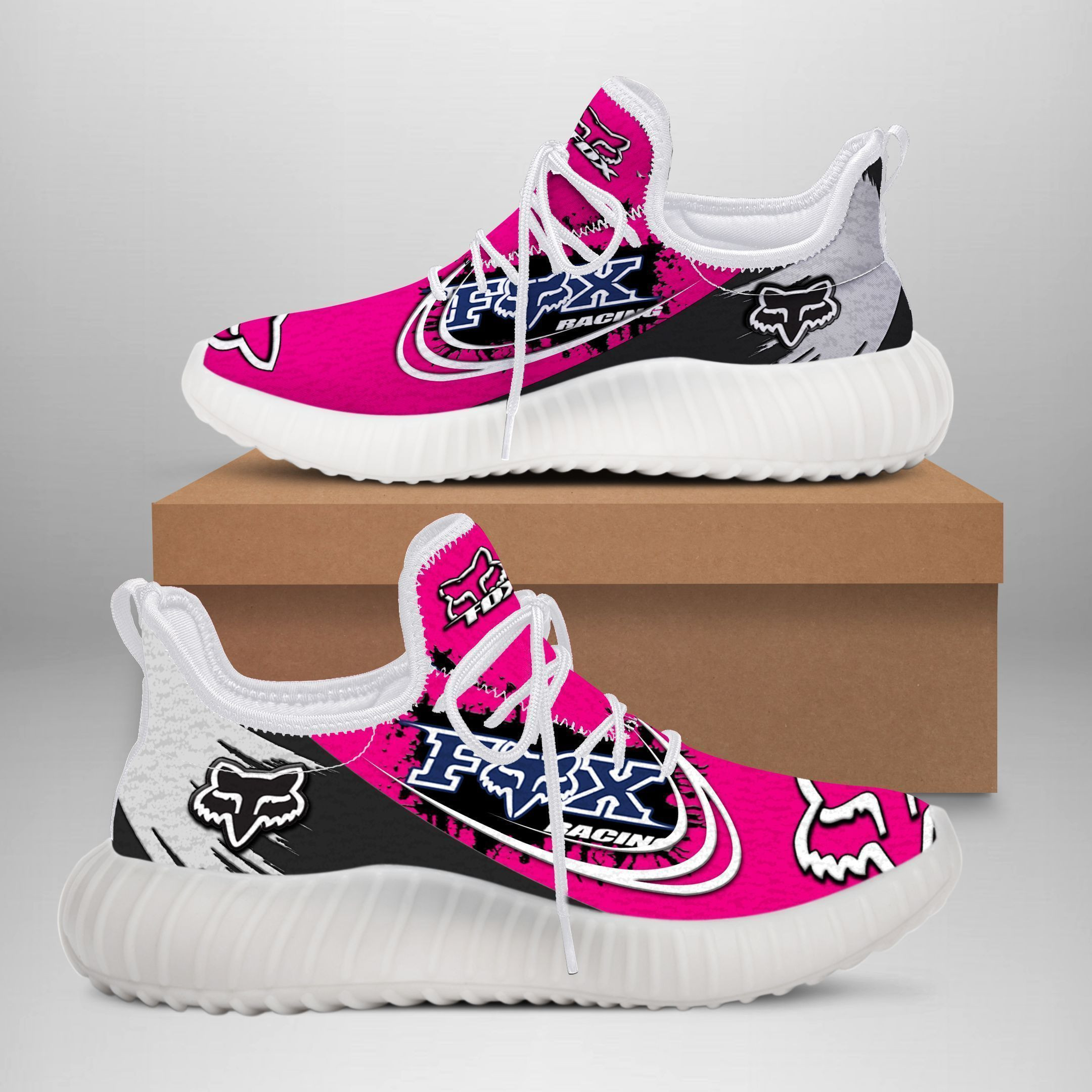 Fox Racing TIN YZ Schuhe Ver 3 (Rosa)