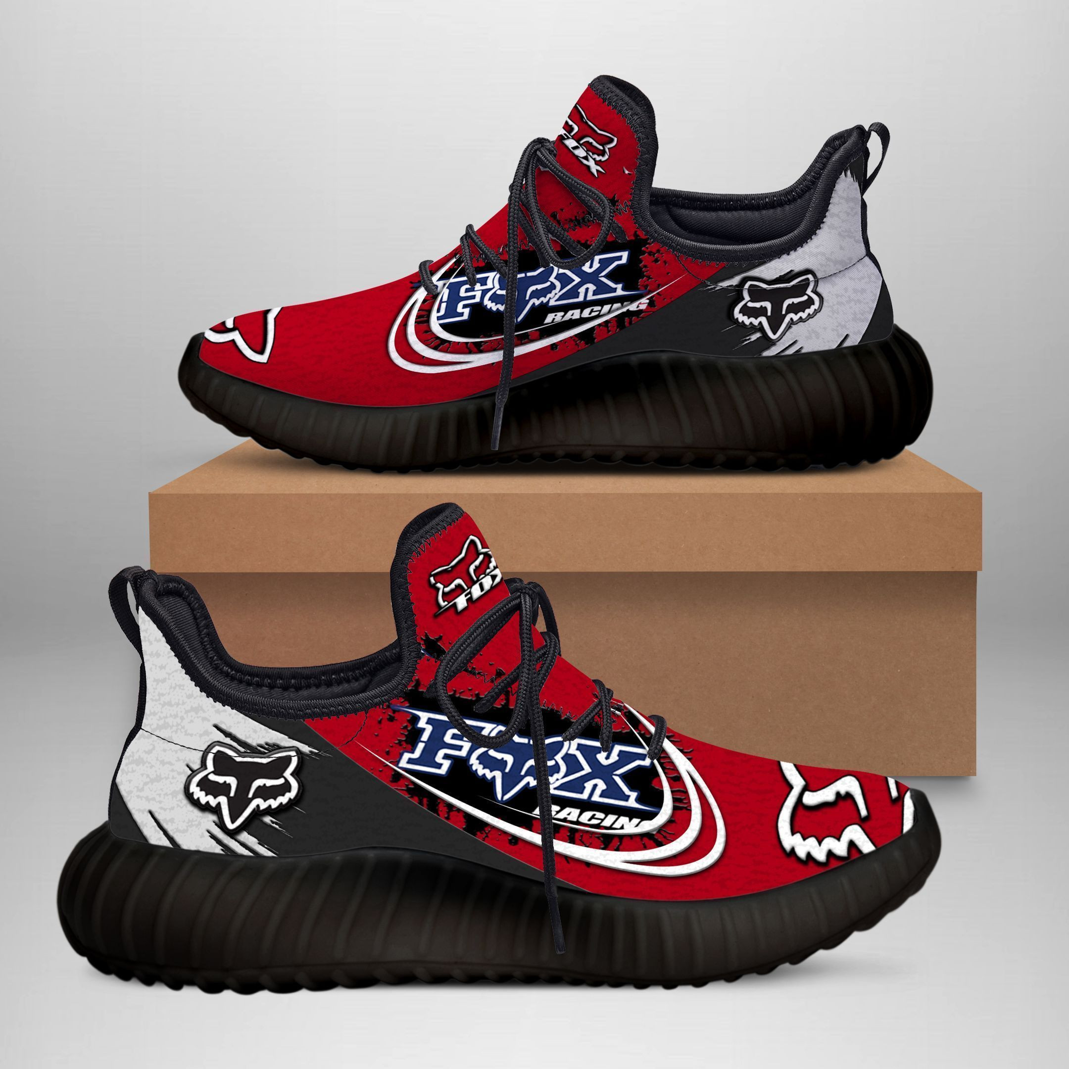 Fox Racing TIN YZ Schuhe Ver 3 (Rot)