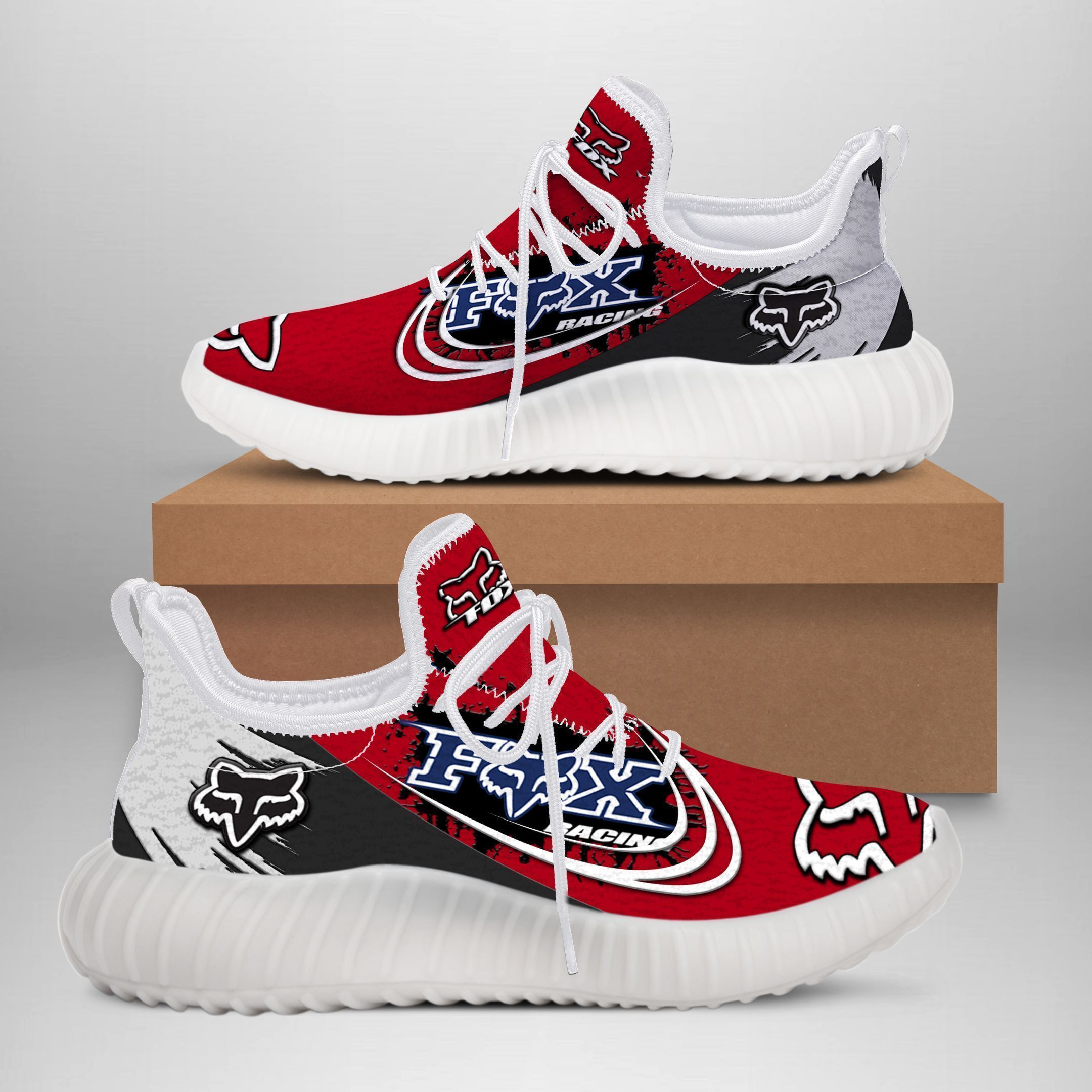 Fox Racing TIN YZ Schuhe Ver 3 (Rot)