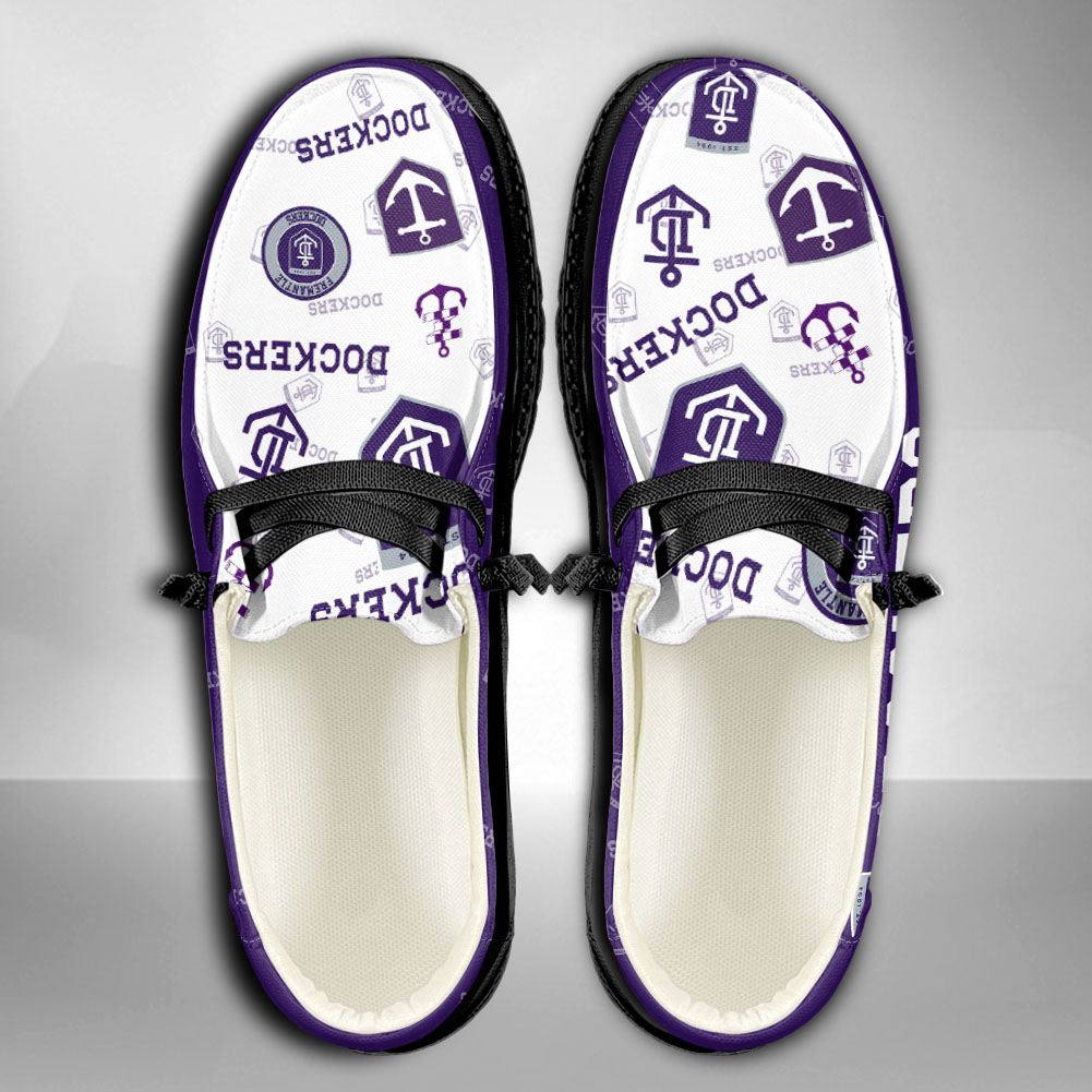 Fremantle Dockers personalisierte H-D-Sportschuhe – individuelles Namensdesign