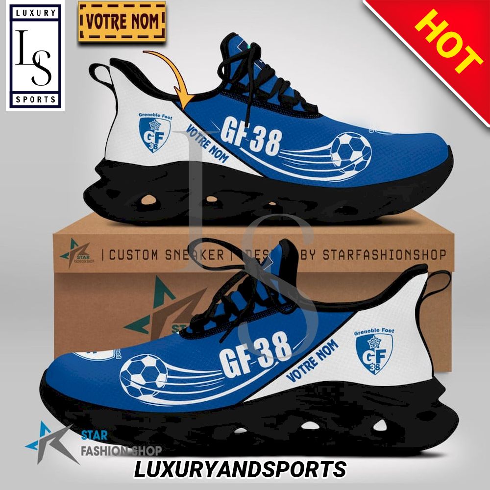 Grenoble Foot 38 Ligue 2 Benutzerdefinierter Name MAX SHOES