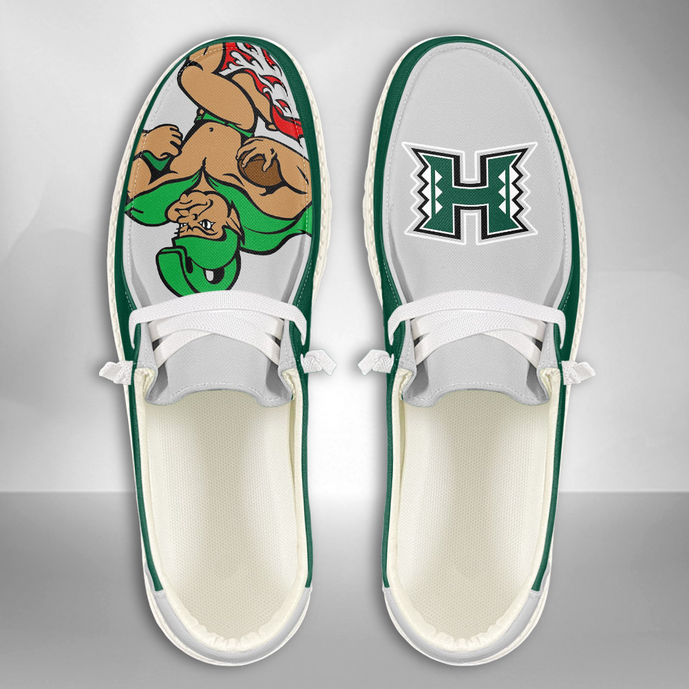 Hawaii Rainbow Warriors H-D Shoes Wally Herren-Slipper zum Schnüren für Männer und Frauen