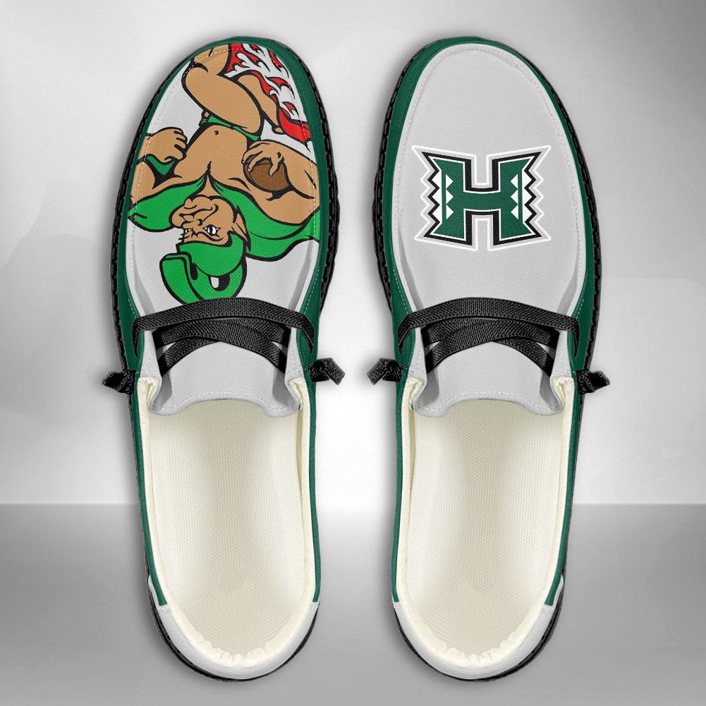 Hawaii Rainbow Warriors H-D Shoes Wally Herren-Slipper zum Schnüren für Männer und Frauen