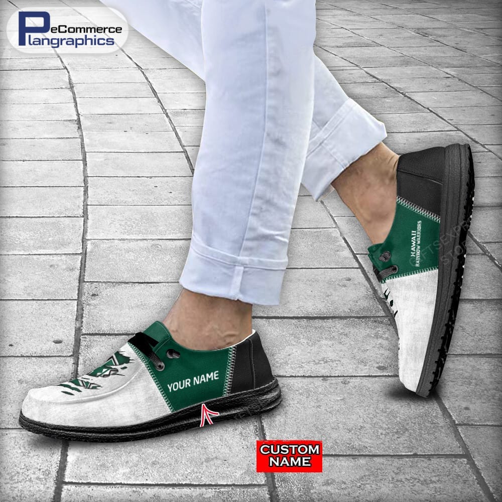 Hawaii Rainbow Warriors individuelle Namens-H-D-Schuhe