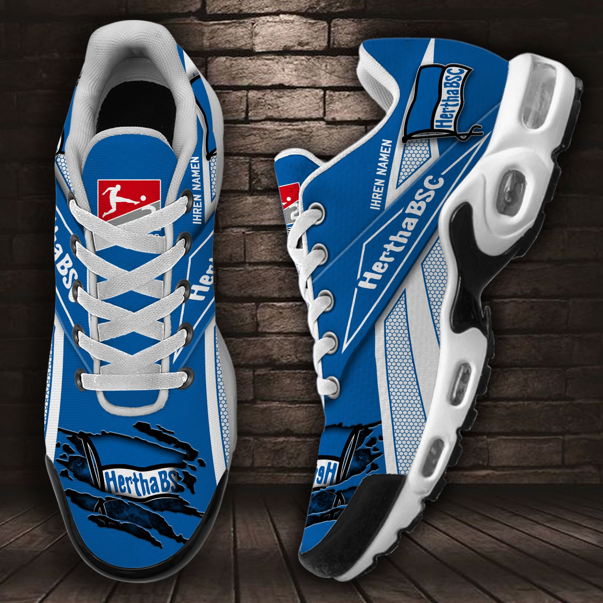 Hertha BSC TN Schuhe Sneakers für Männer und Frauen