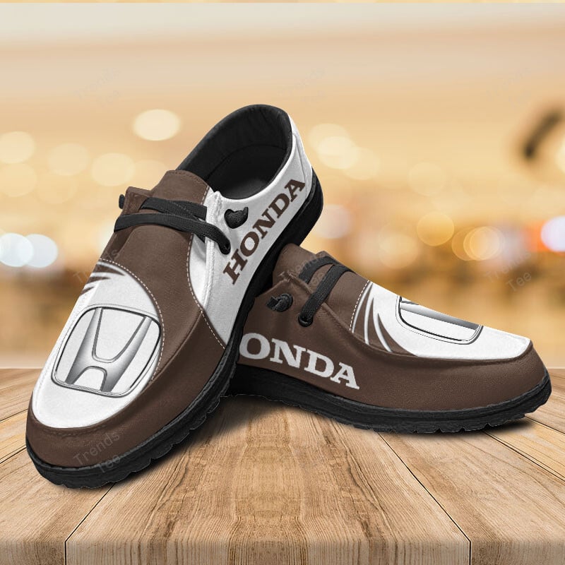 Honda personalisierte Hey Dude Sportschuhe mit individuellem Namensdesign, perfektes Geschenk für Fans
