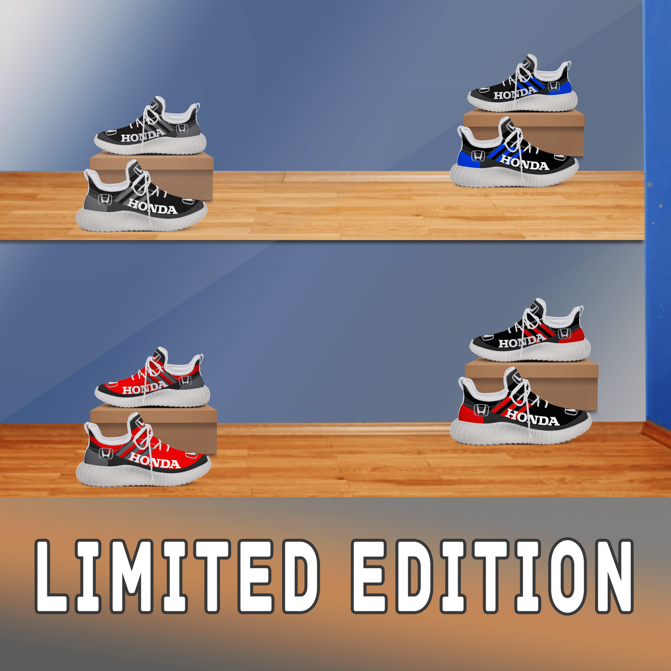 Honda Red YZ Schuhe