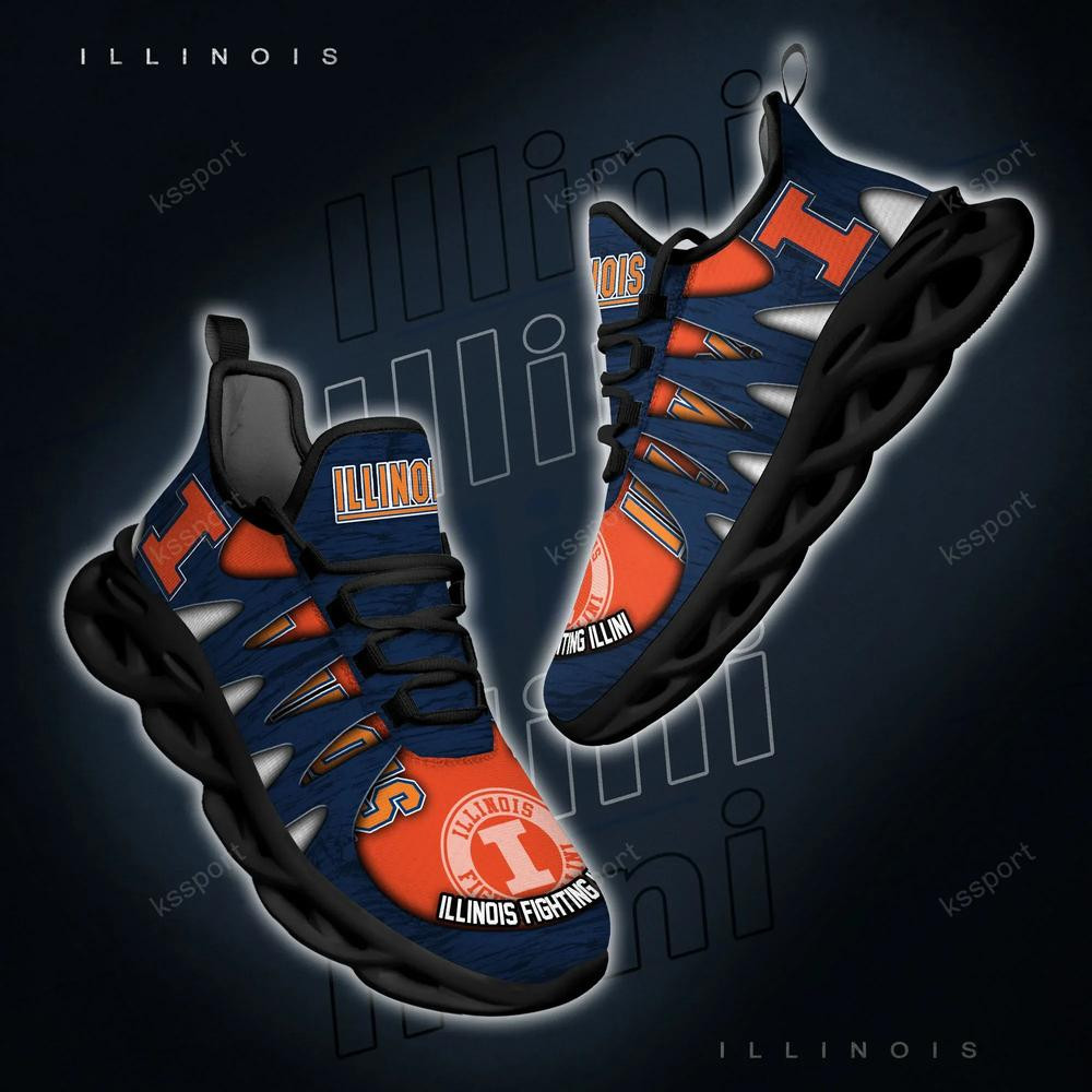 Illinois Fighting Illini MAX SHOES, Laufschuhe