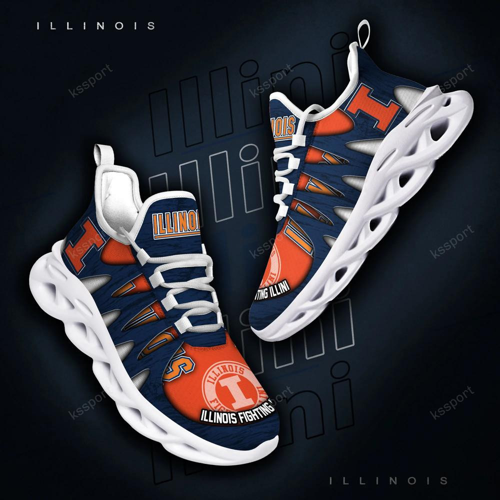 Illinois Fighting Illini MAX SHOES, Laufschuhe