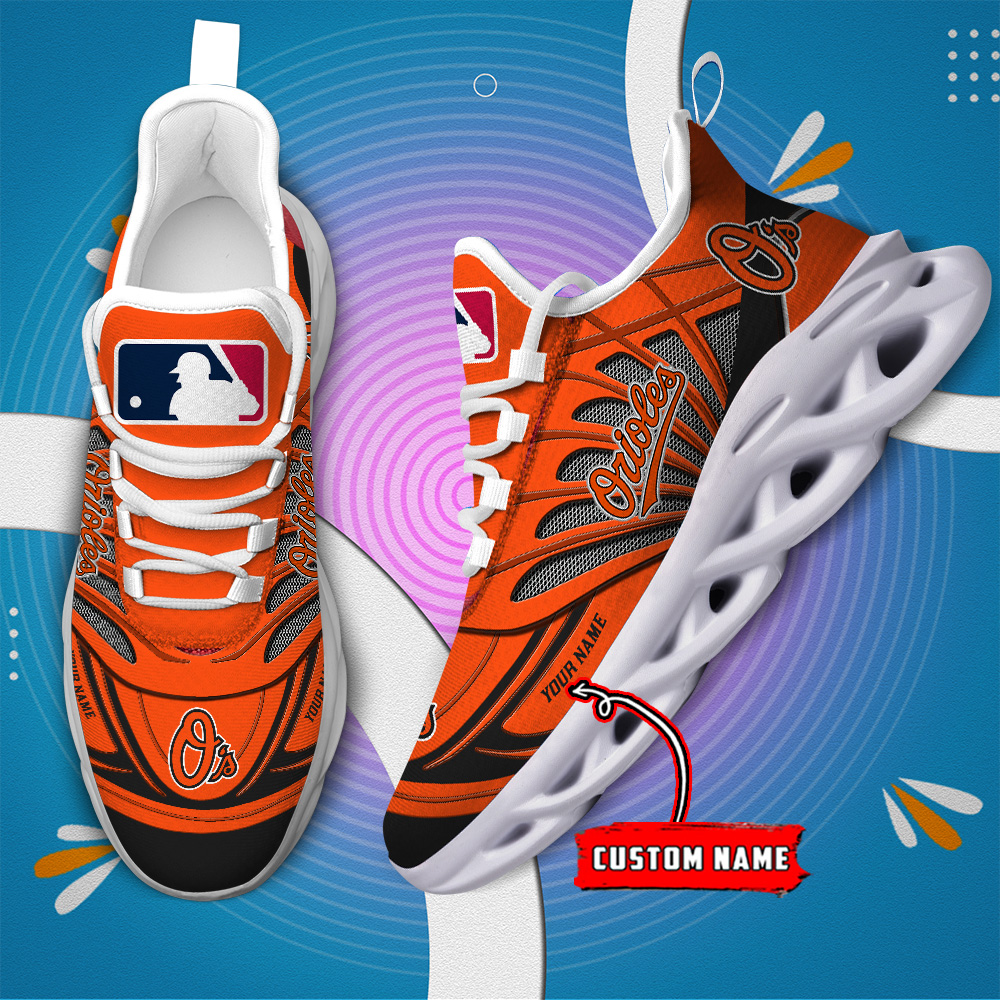 Individueller Name Baltimore Orioles Personalisierte Max Schuhe DS005