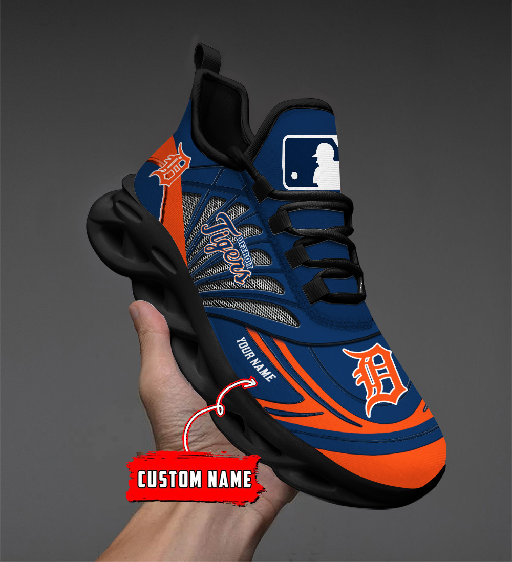 Individueller Name Detroit Tigers personalisierte Max Shoes DS005