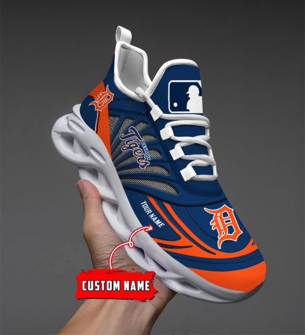 Individueller Name Detroit Tigers personalisierte Max Shoes DS005