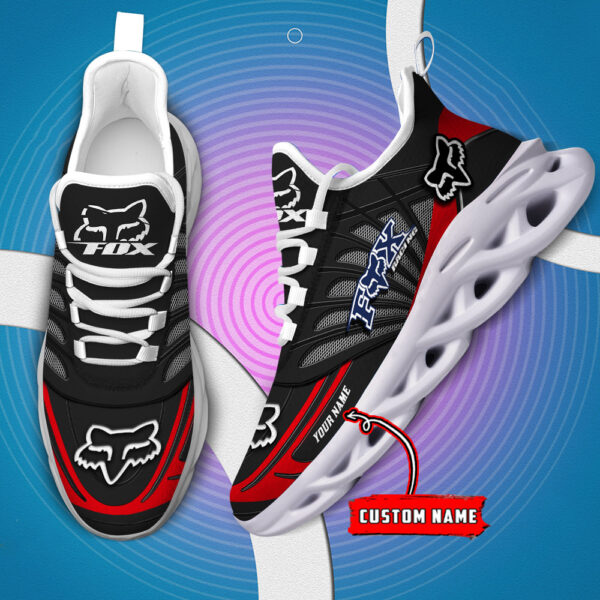 Individueller Name Fox Racing Schwarz MAX SHOES DS001
