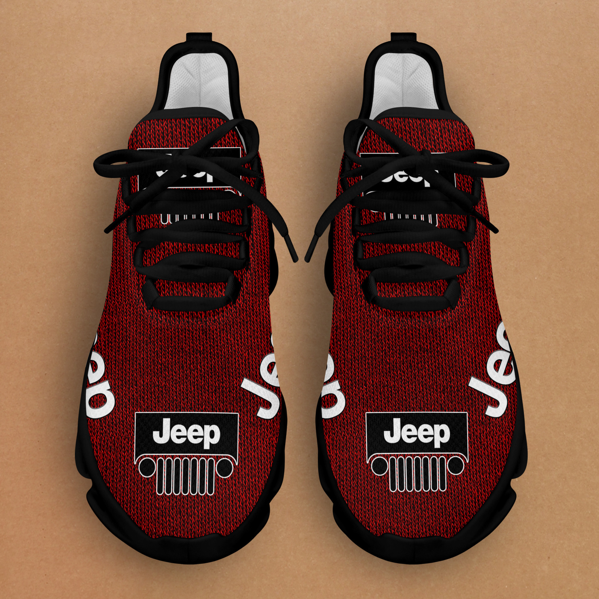 Jeep Bs Laufschuhe Ver 3 (Rot)