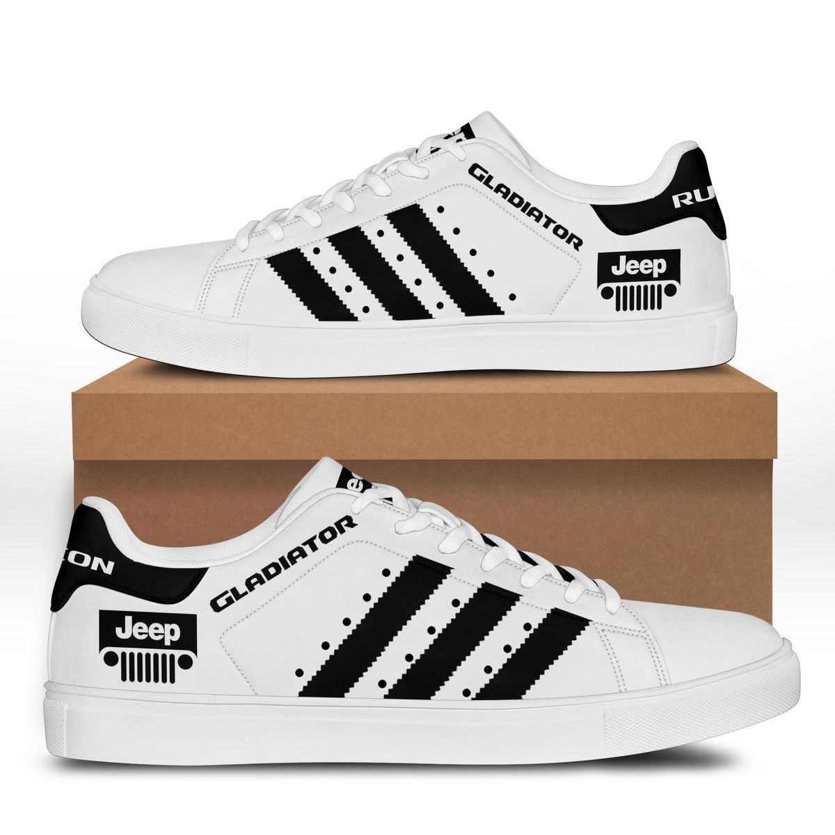 Jeep Gladiator Sneaker Schuhe Ver 5 (Schwarz)