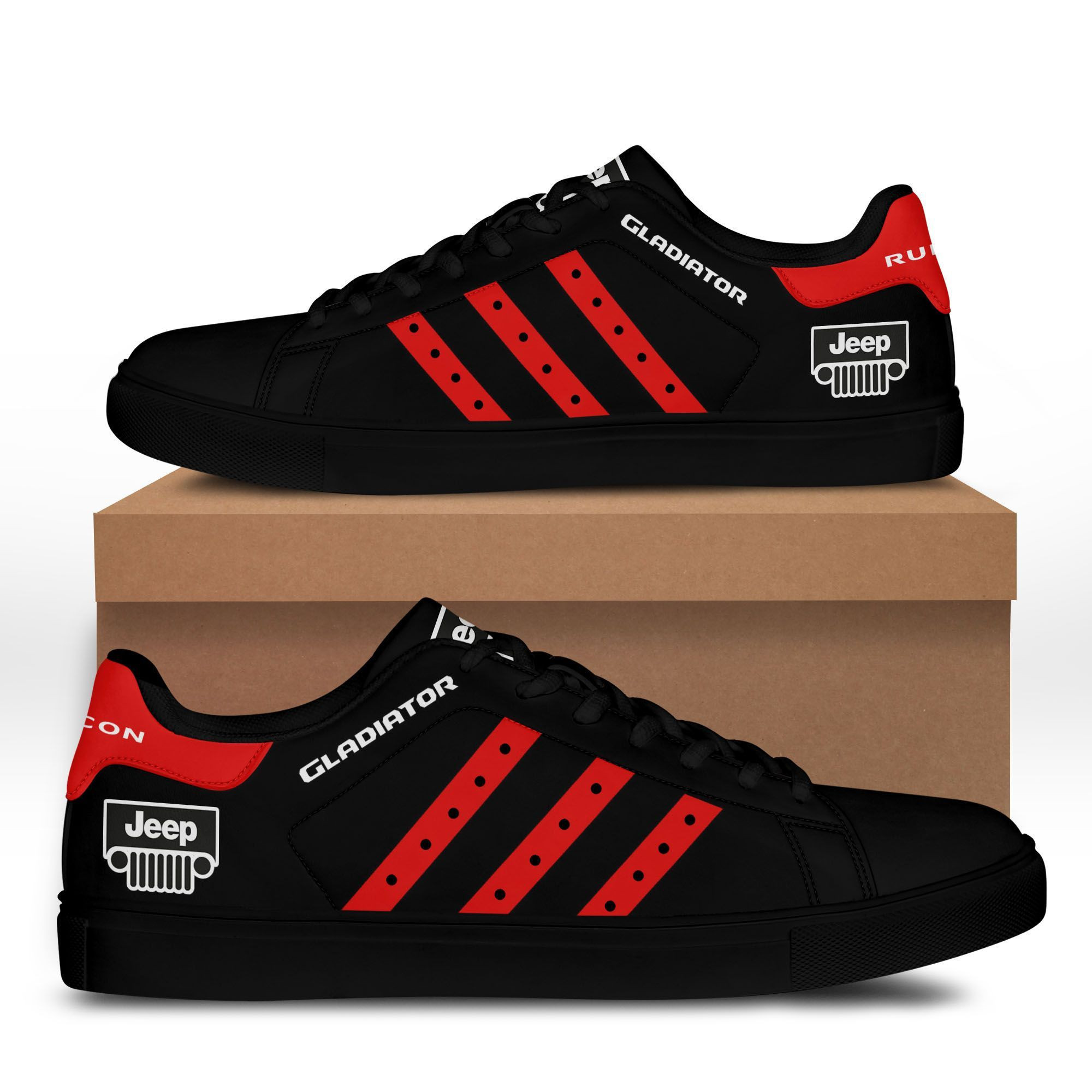 Jeep Gladiator Sneaker Schuhe Ver 6 (Rot)