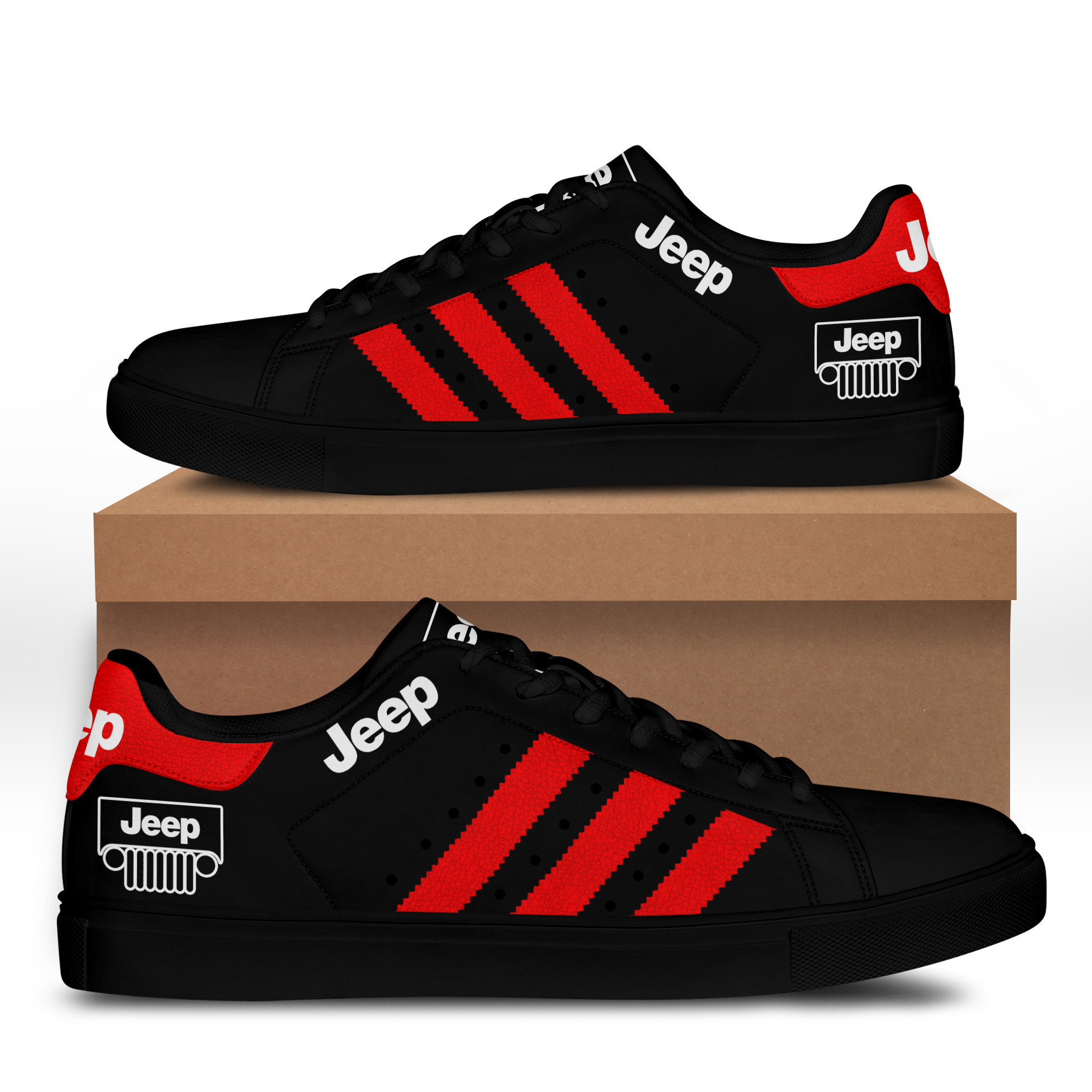 Jeep Sneaker Schuhe Ver 1 (Rot)