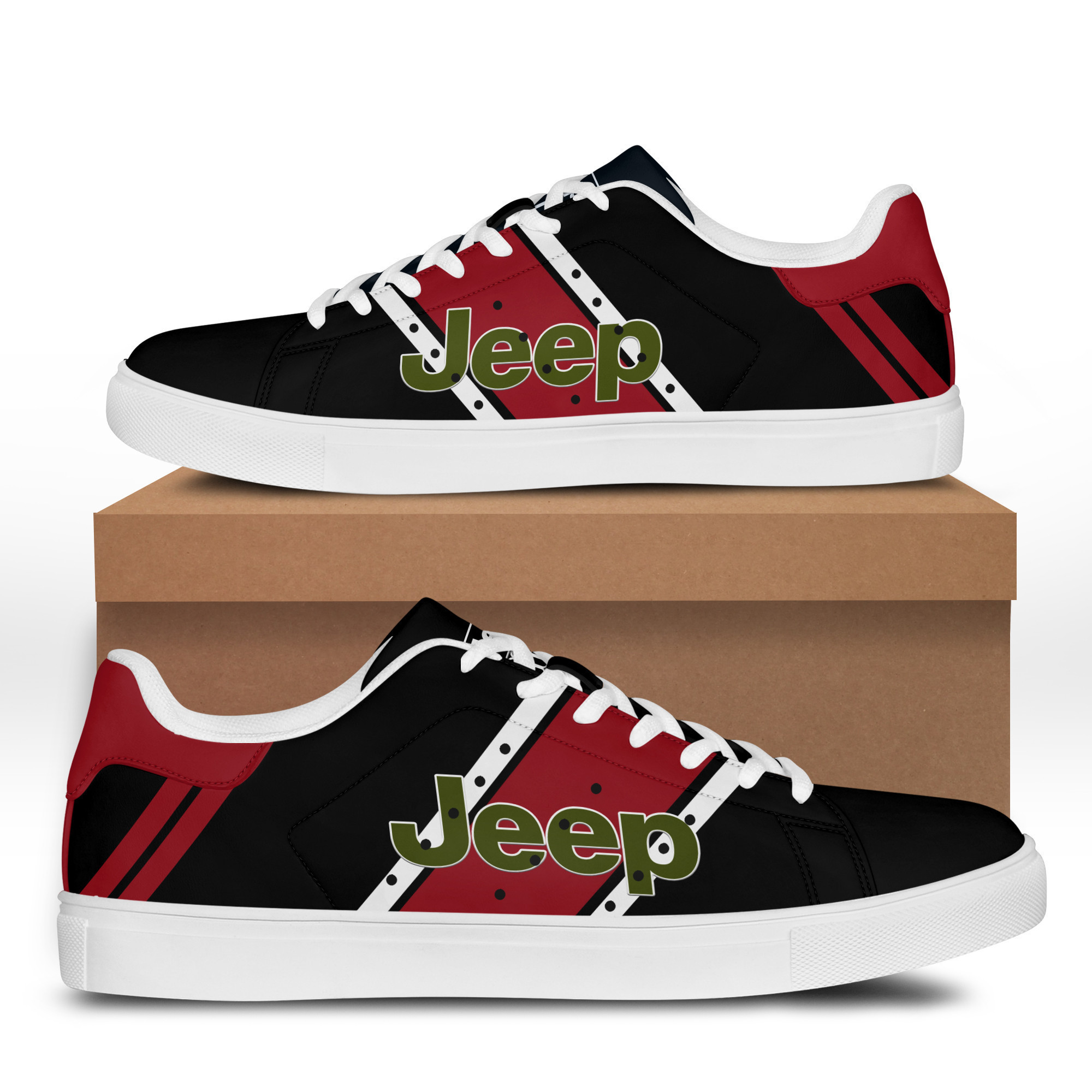 Jeep Sneaker Schuhe Ver 2 (Rot)