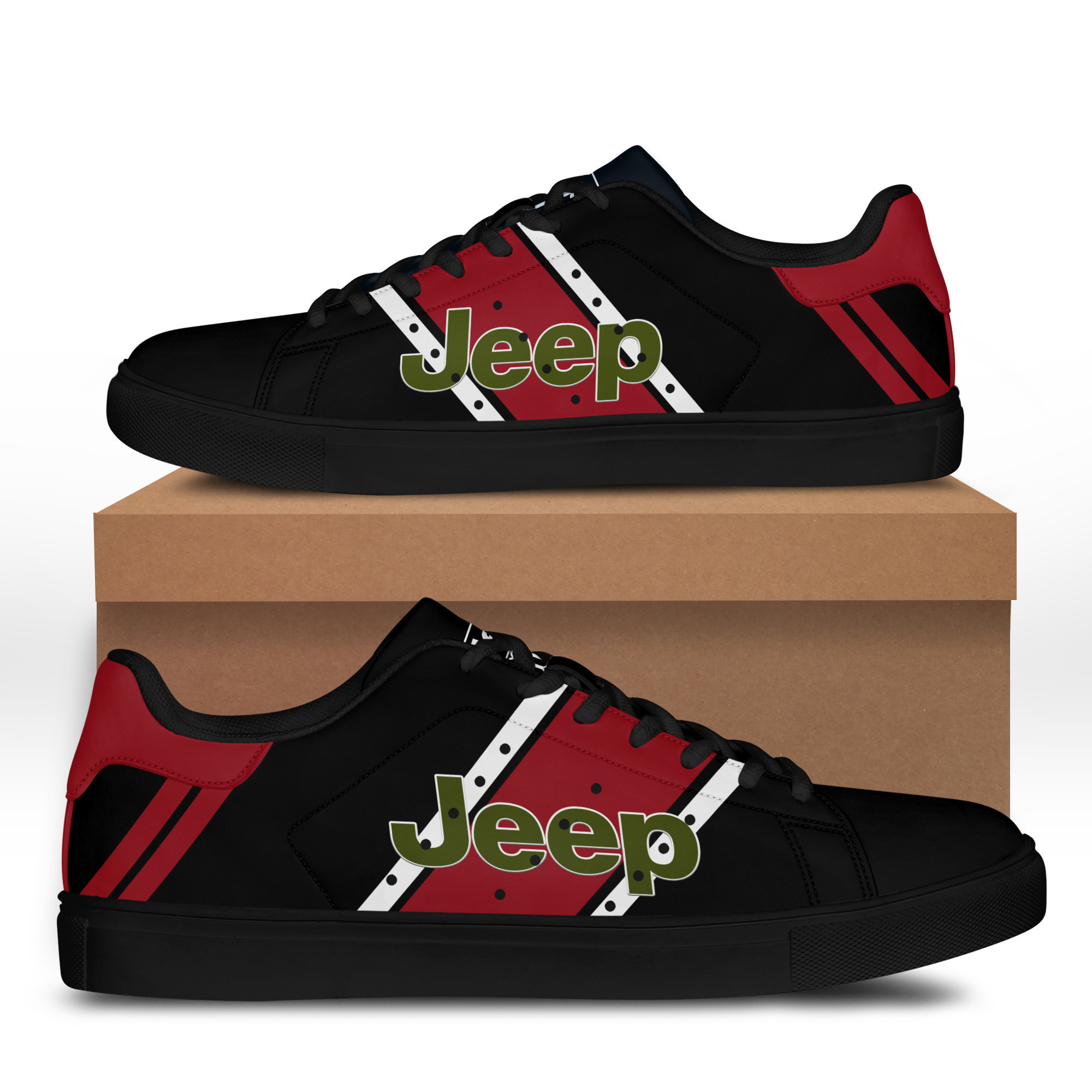 Jeep Sneaker Schuhe Ver 2 (Rot)