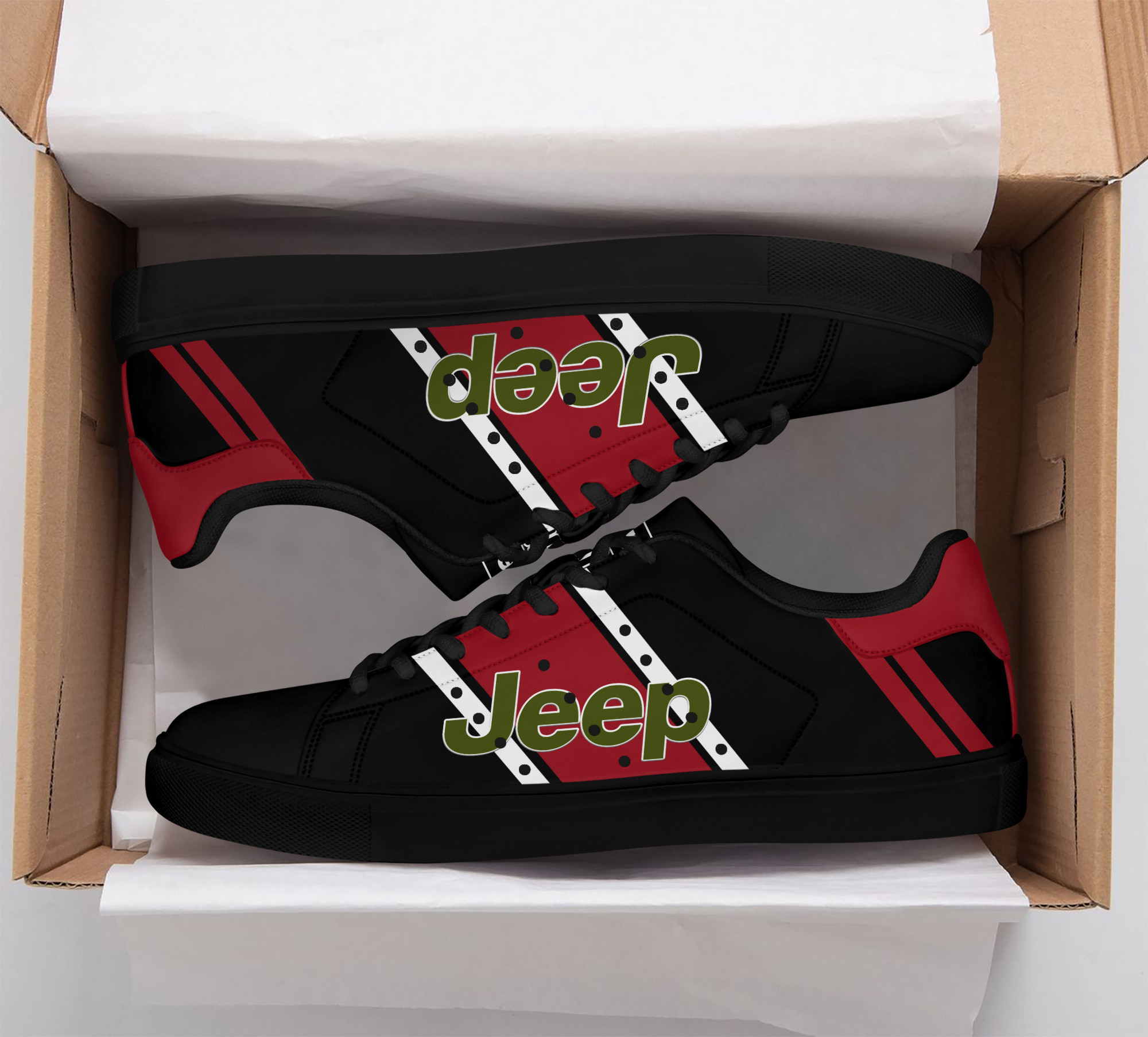 Jeep Sneaker Schuhe Ver 2 (Rot)