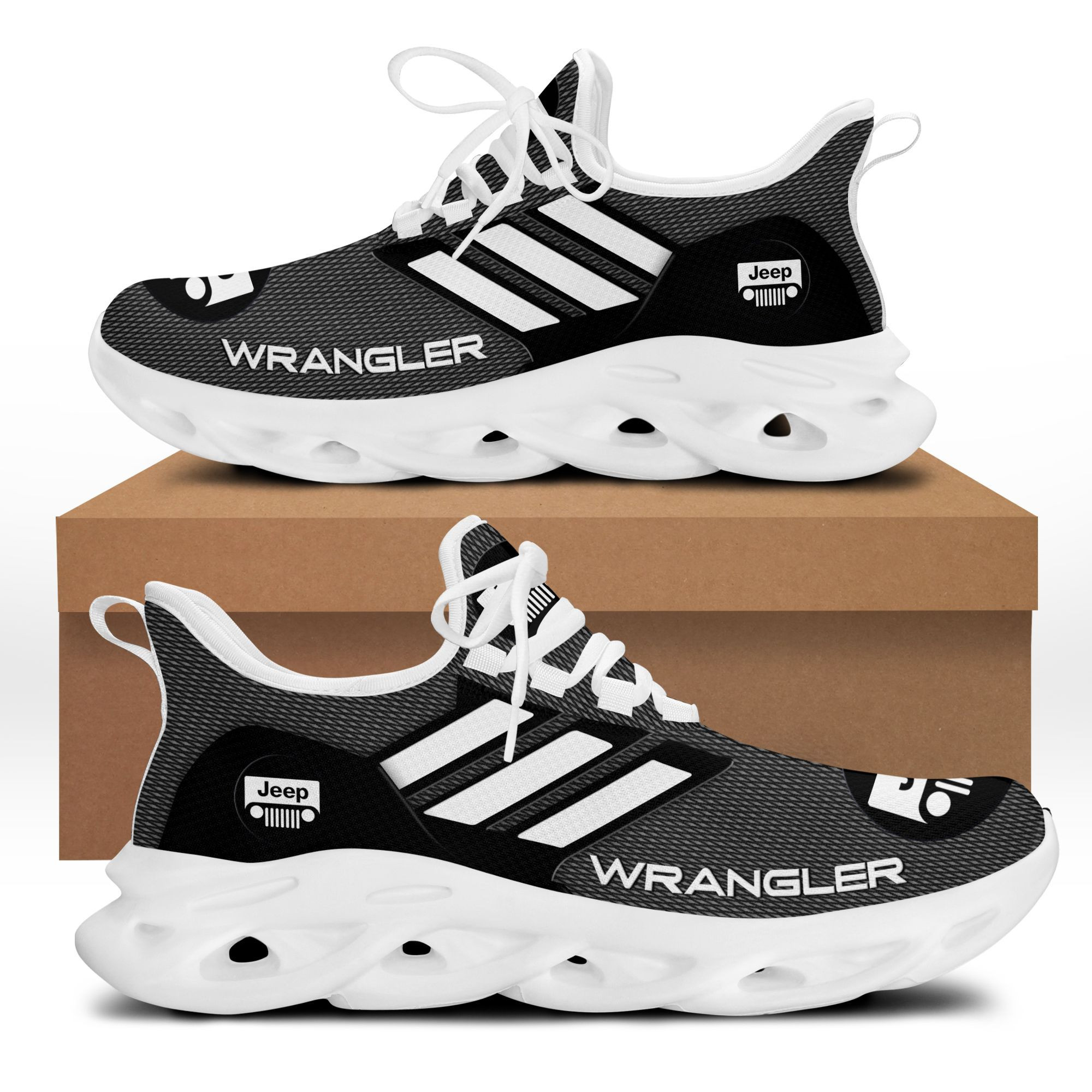 Jeep Wrangler Bs Laufschuhe Ver 2 (Schwarz)