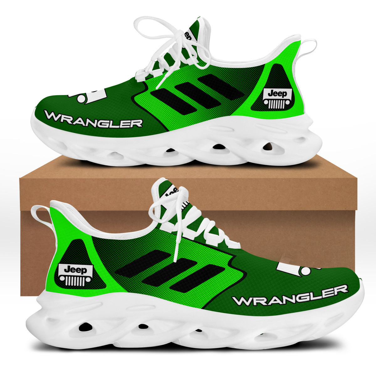 Jeep Wrangler Bs Laufschuhe Ver 4 (Grün)