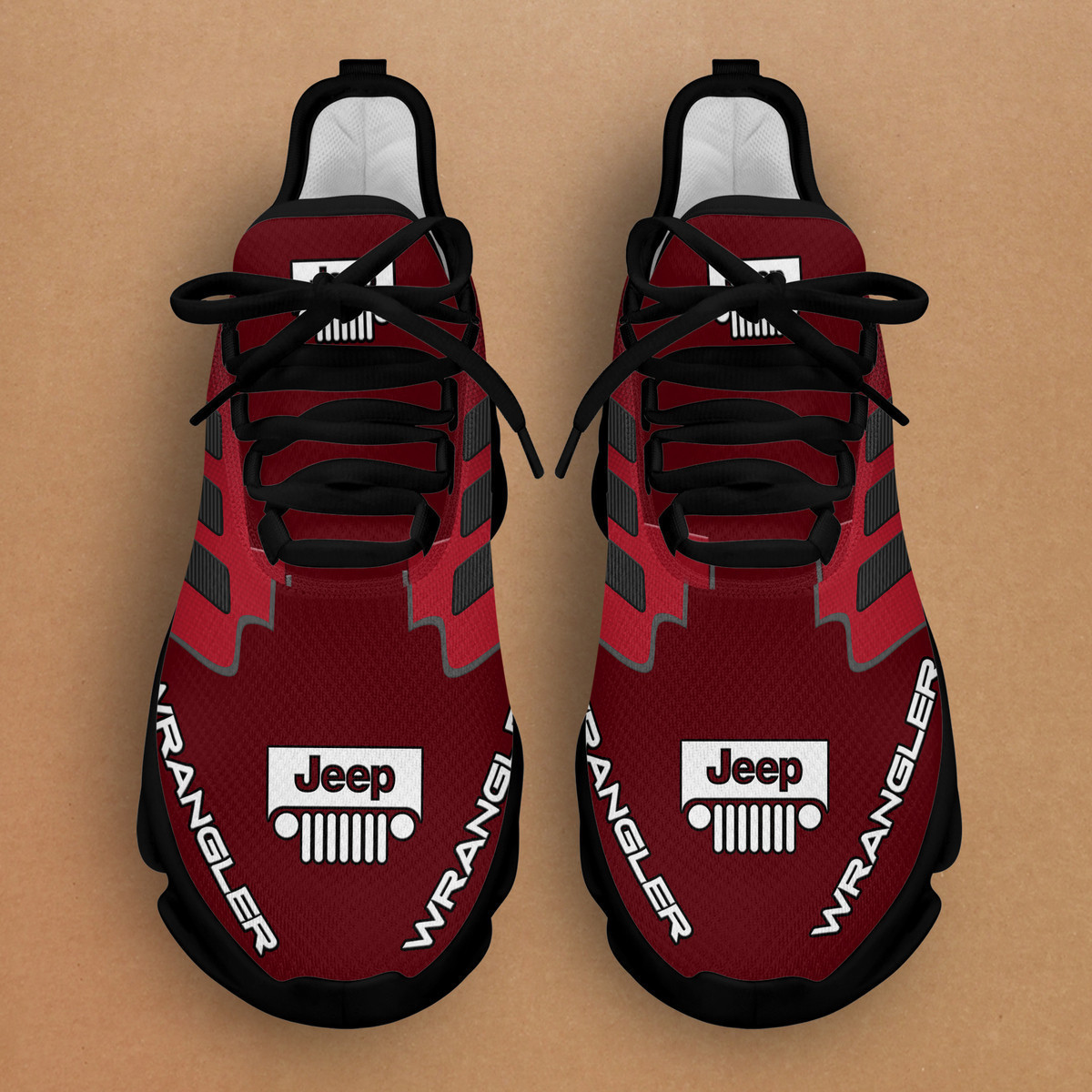 Jeep Wrangler Bs Laufschuhe Ver 4 (Rot)