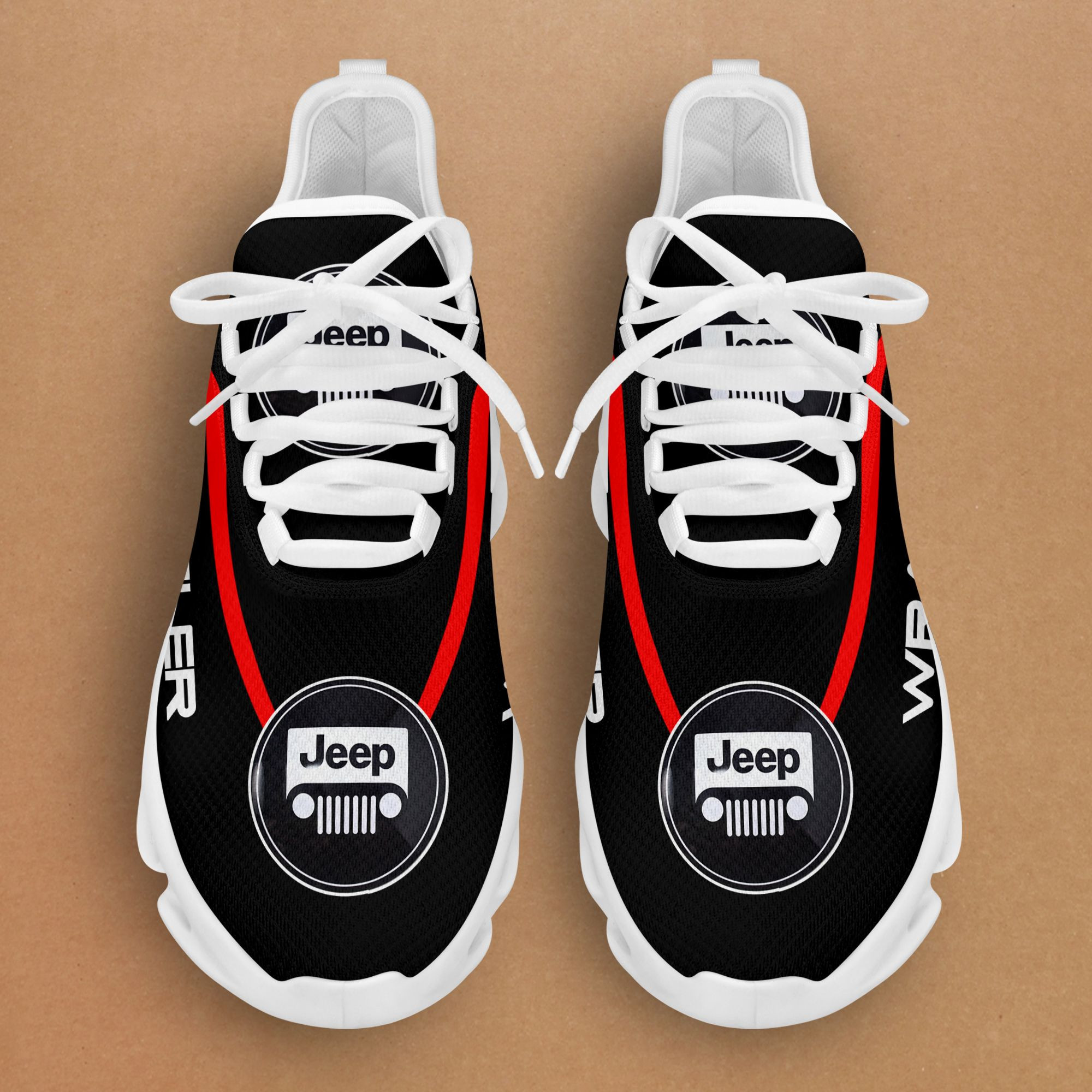 Jeep Wrangler Bs Laufschuhe Ver 5 (Rot)