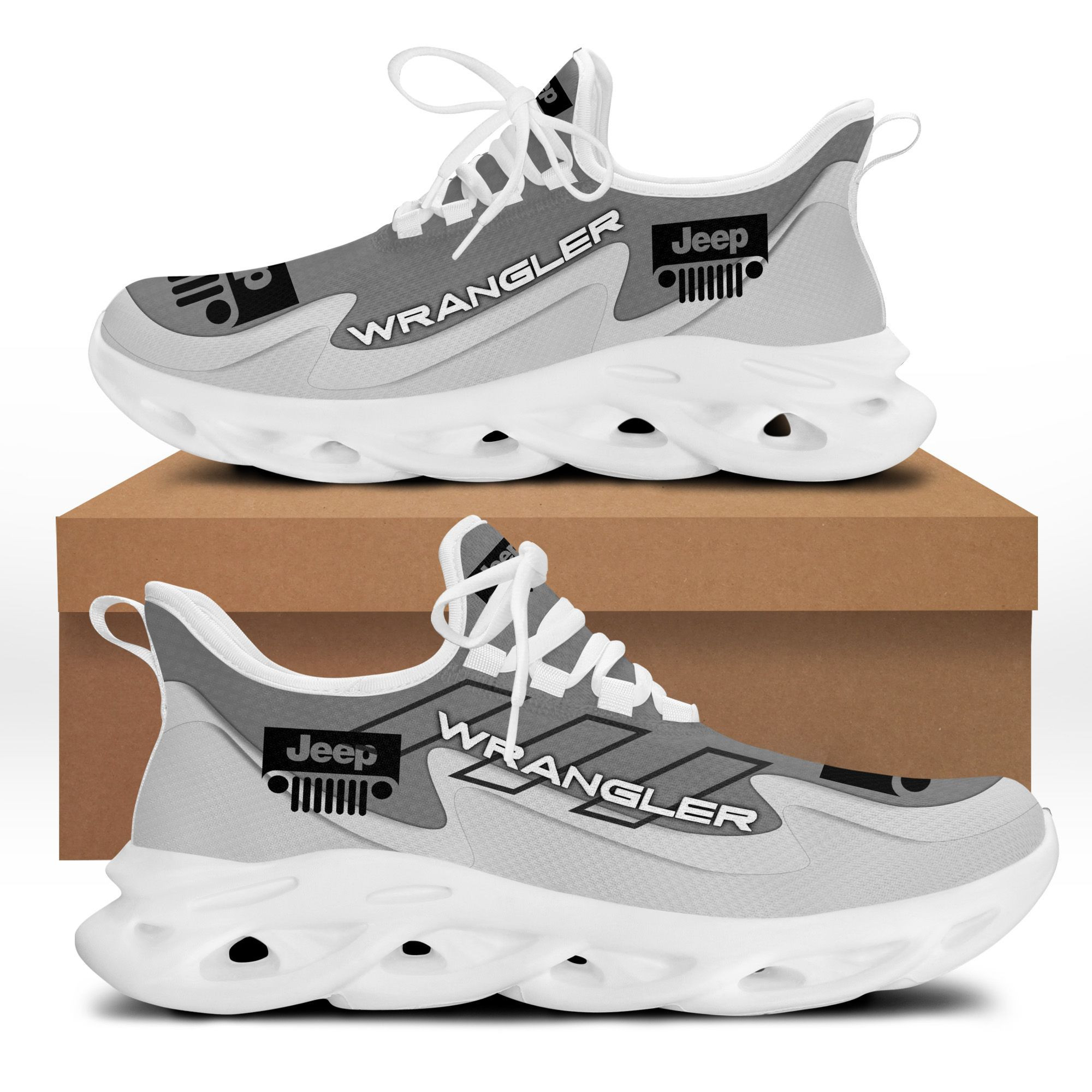 Jeep Wrangler Bs Laufschuhe Ver 9 (Grau)