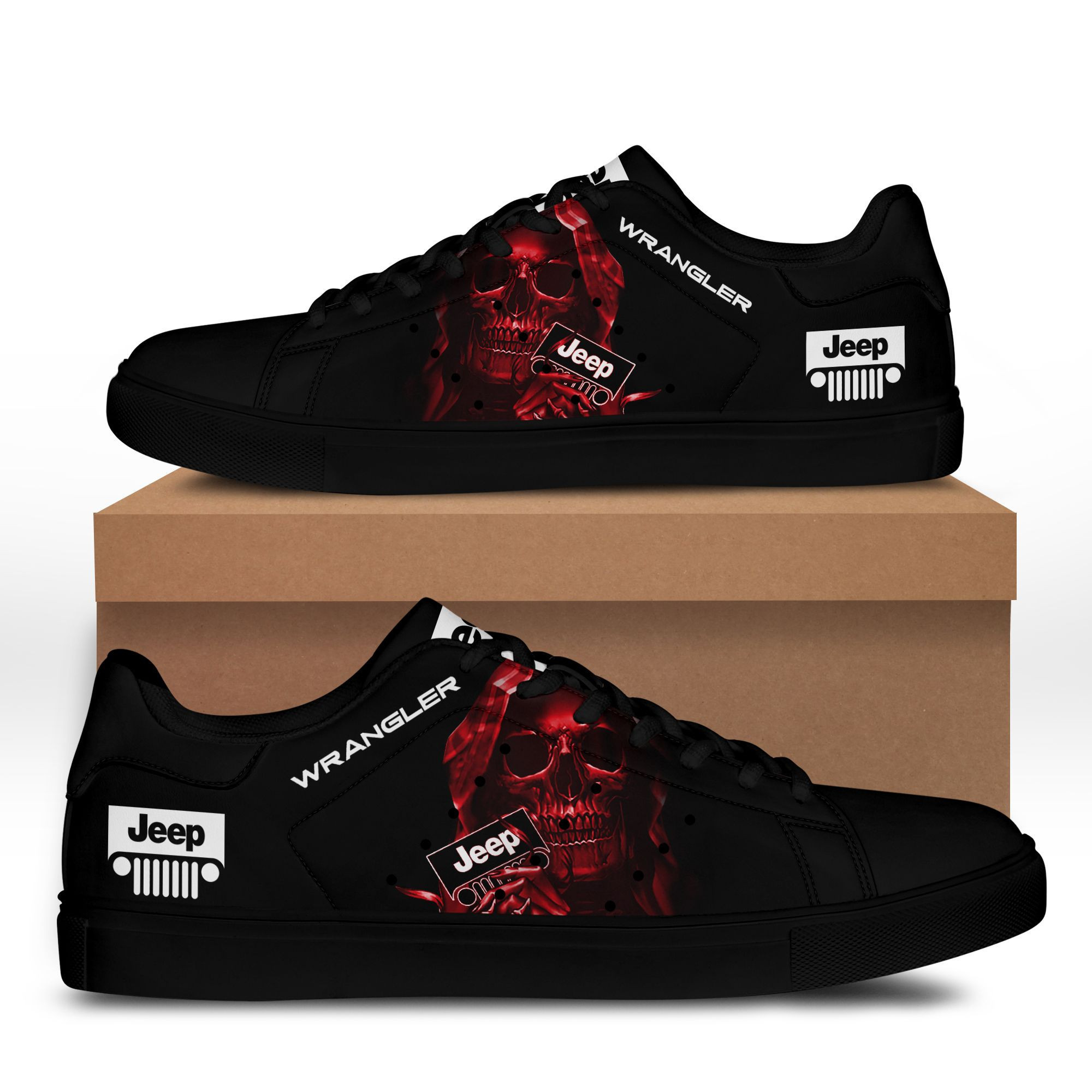 Jeep Wrangler Sneaker Schuhe Ver 6 (Rot)