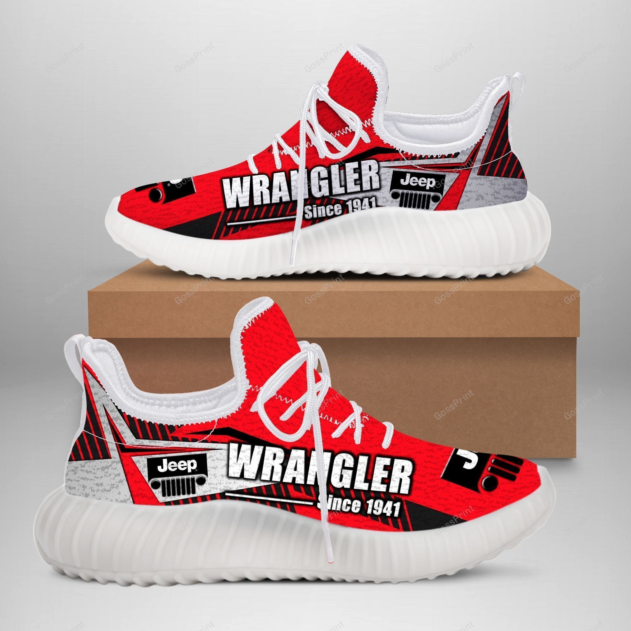 Jeep Wrangler Yz Schuhe Ver 1 (Rot)