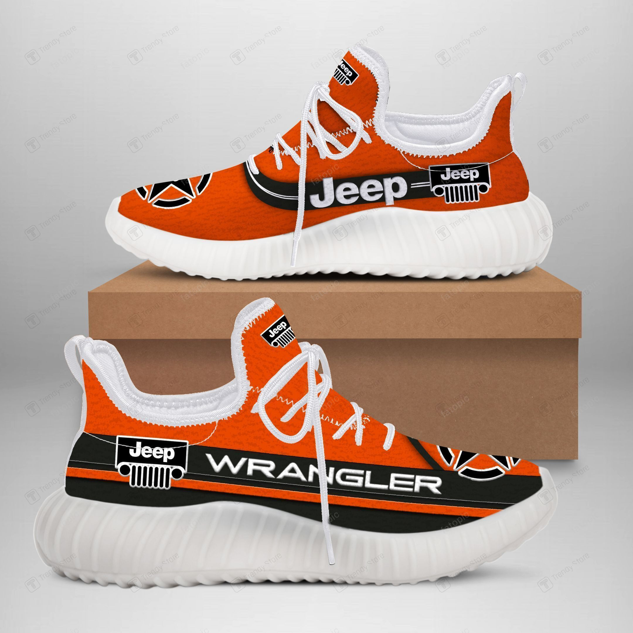 Jeep Wrangler Yz Schuhe Ver 11 (Orange)