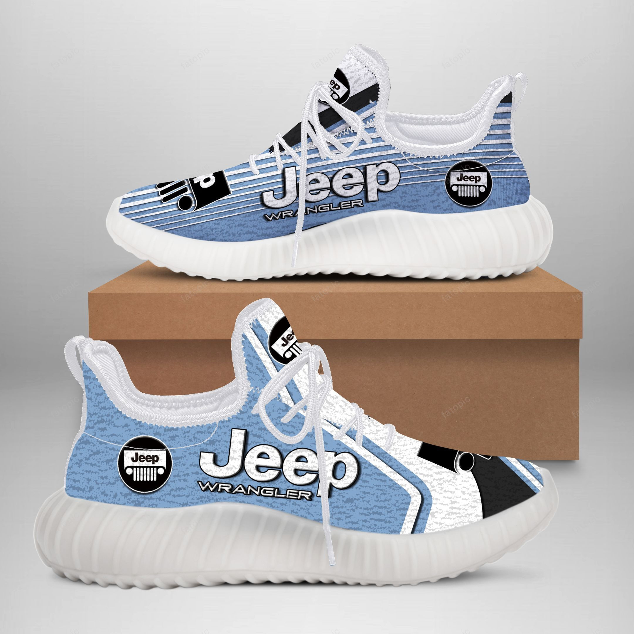 Jeep Wrangler YZ Schuhe Ver7 (Maya Blau)