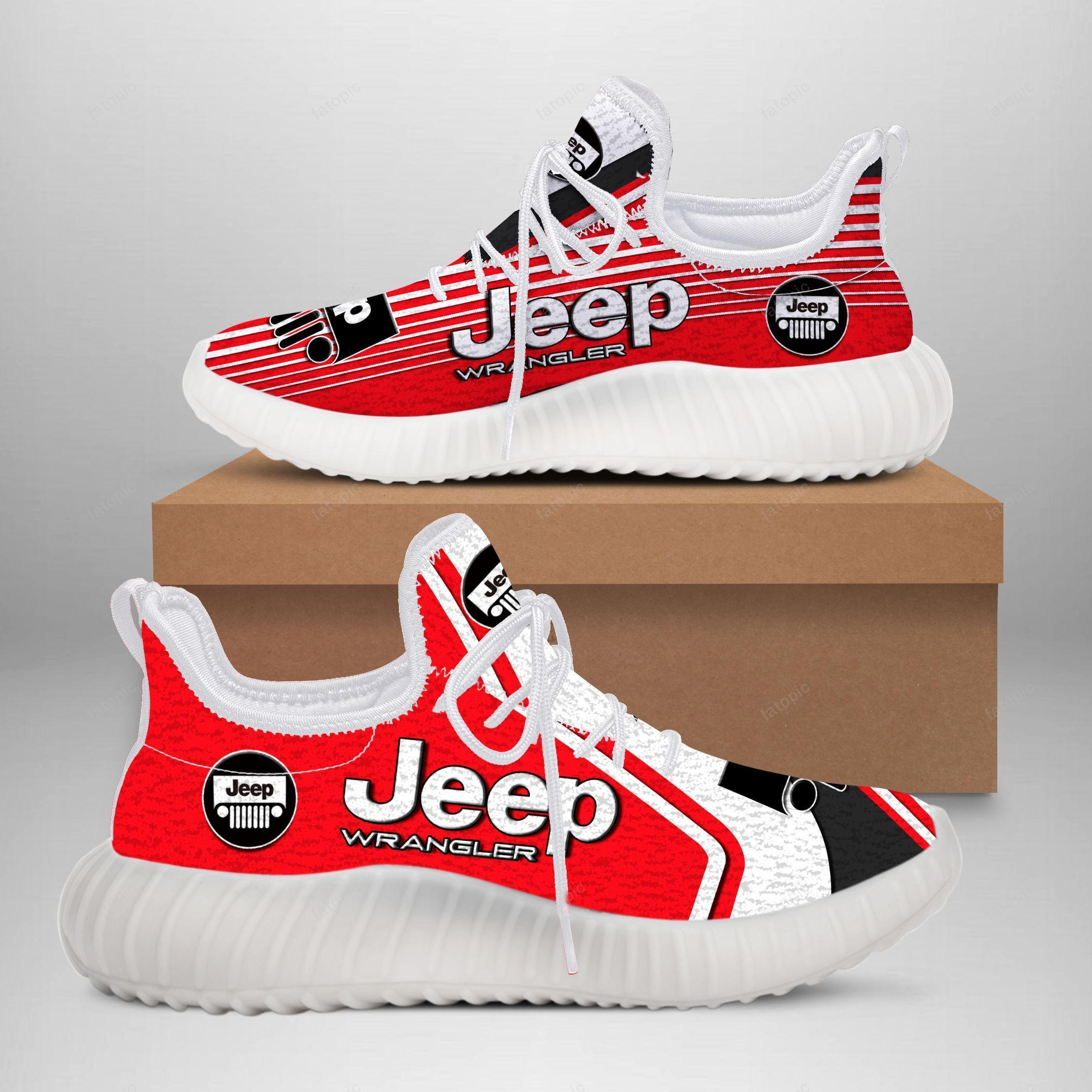 Jeep Wrangler YZ Schuhe Ver7 (Rot)