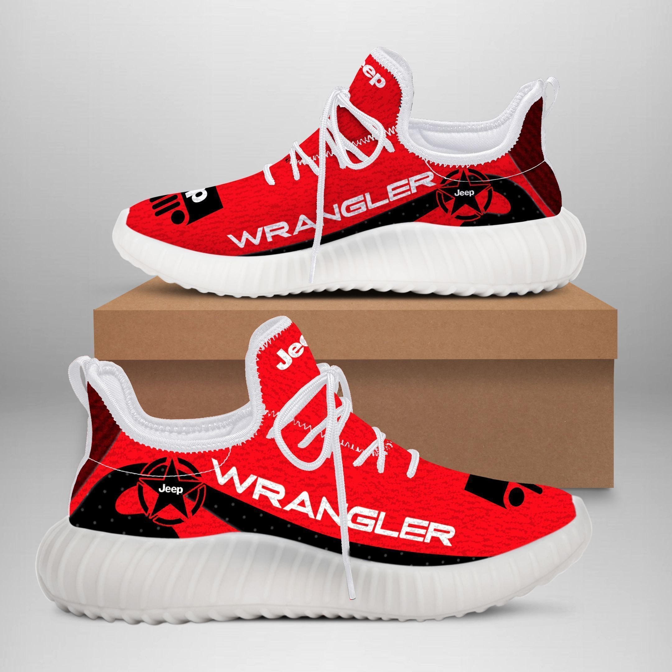 Jeep Wrangler YZ Schuhe Ver7 (Rot)