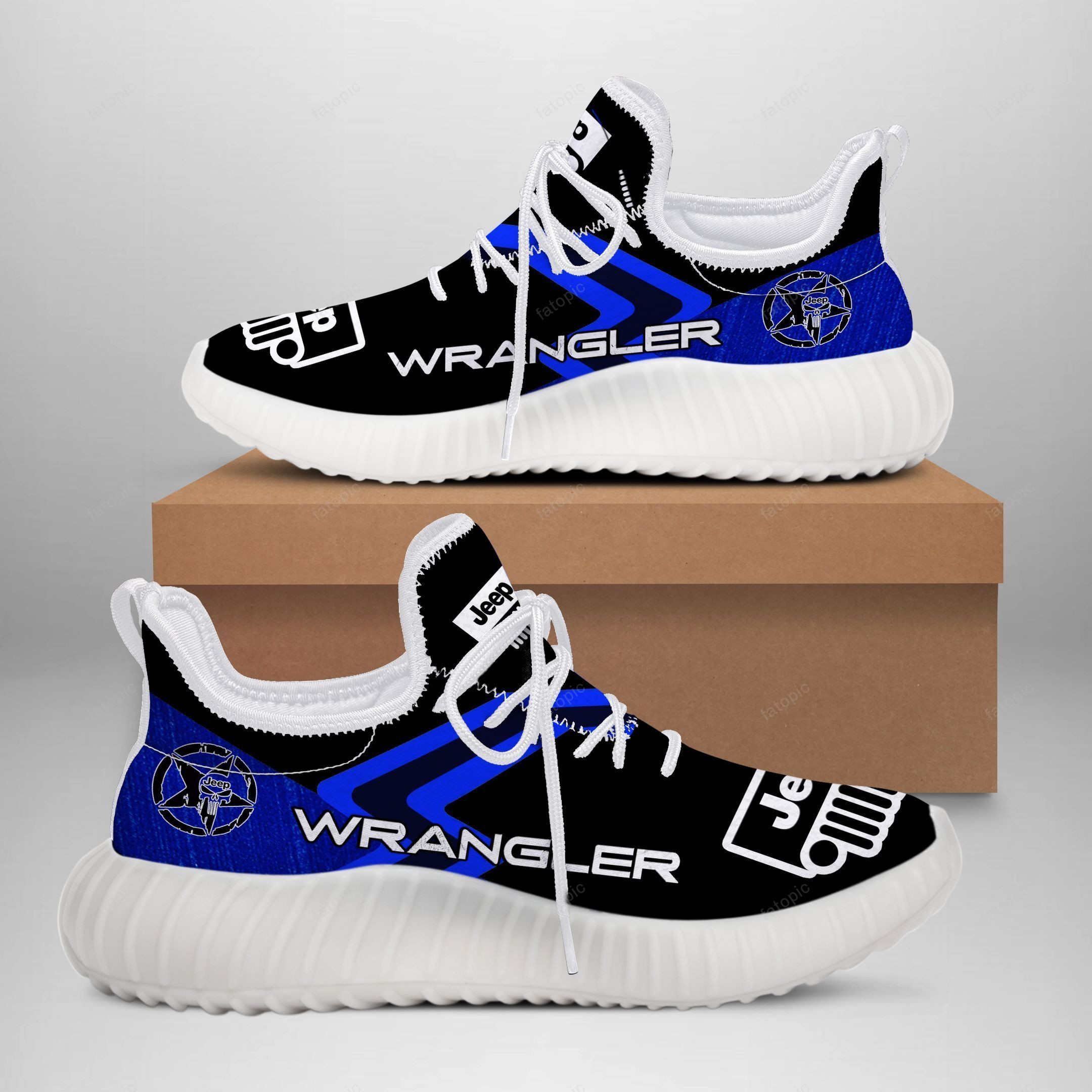 Jeep Wrangler YZ Schuhe Ver8 (Blau)
