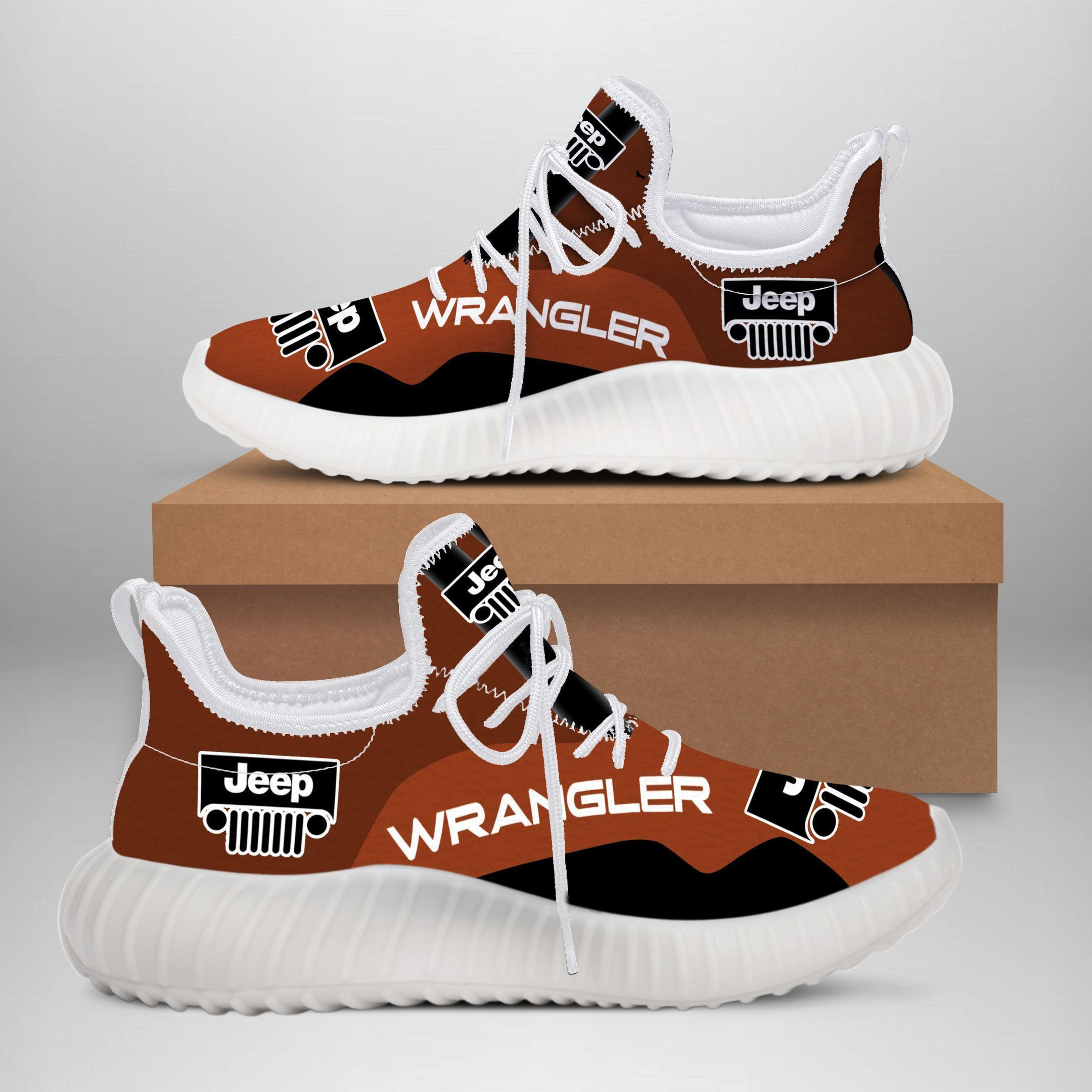 Jeep Wrangler YZ Schuhe Ver9 (Zimtbraun)