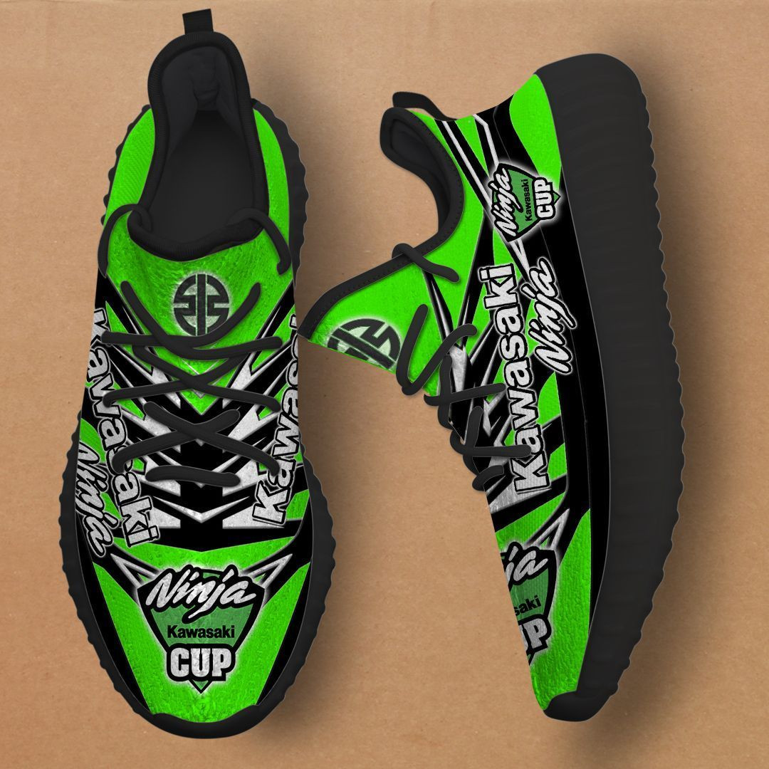 Kawasaki Ninja TIN-HT YZ Schuhe Ver 1 (Grün)