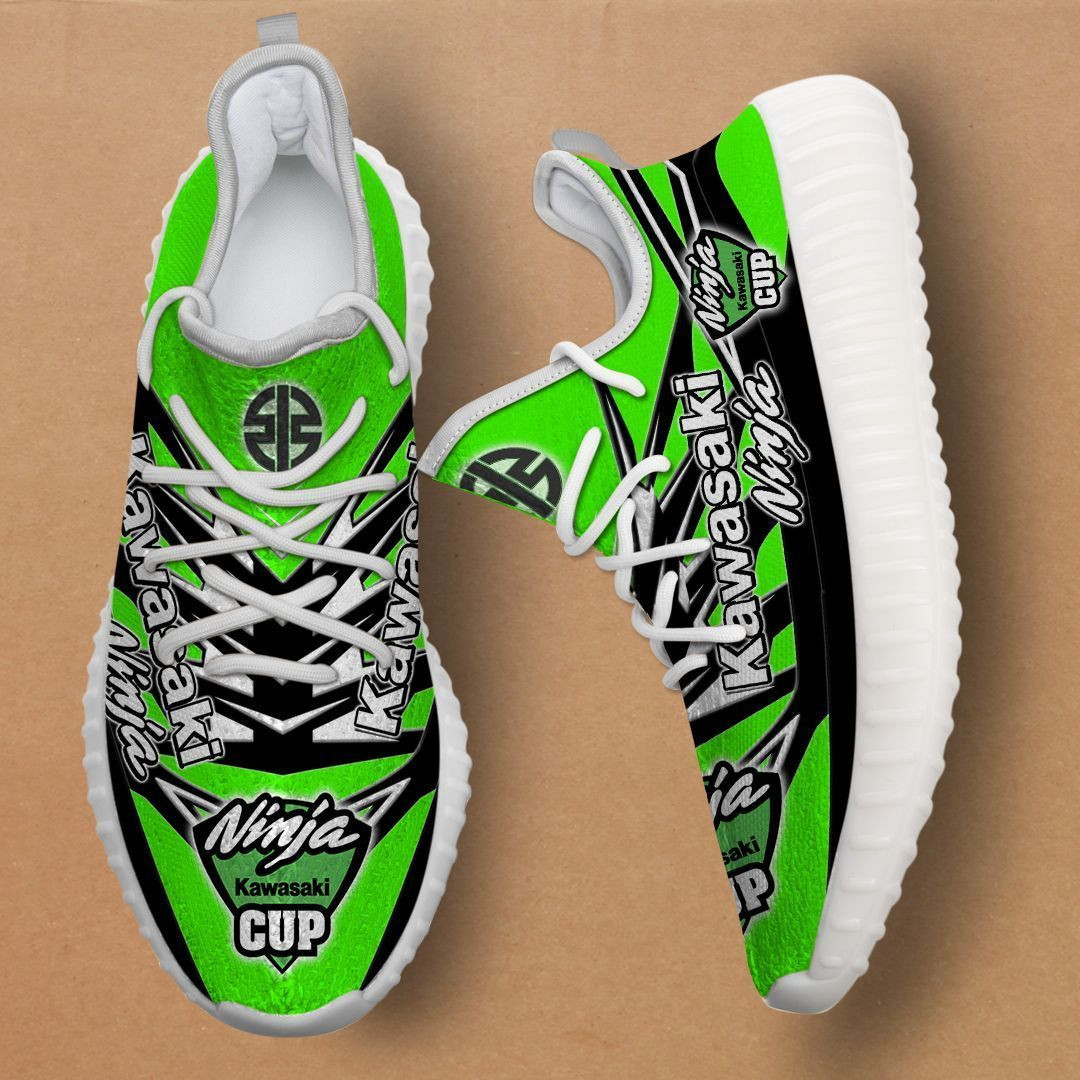 Kawasaki Ninja TIN-HT YZ Schuhe Ver 1 (Grün)