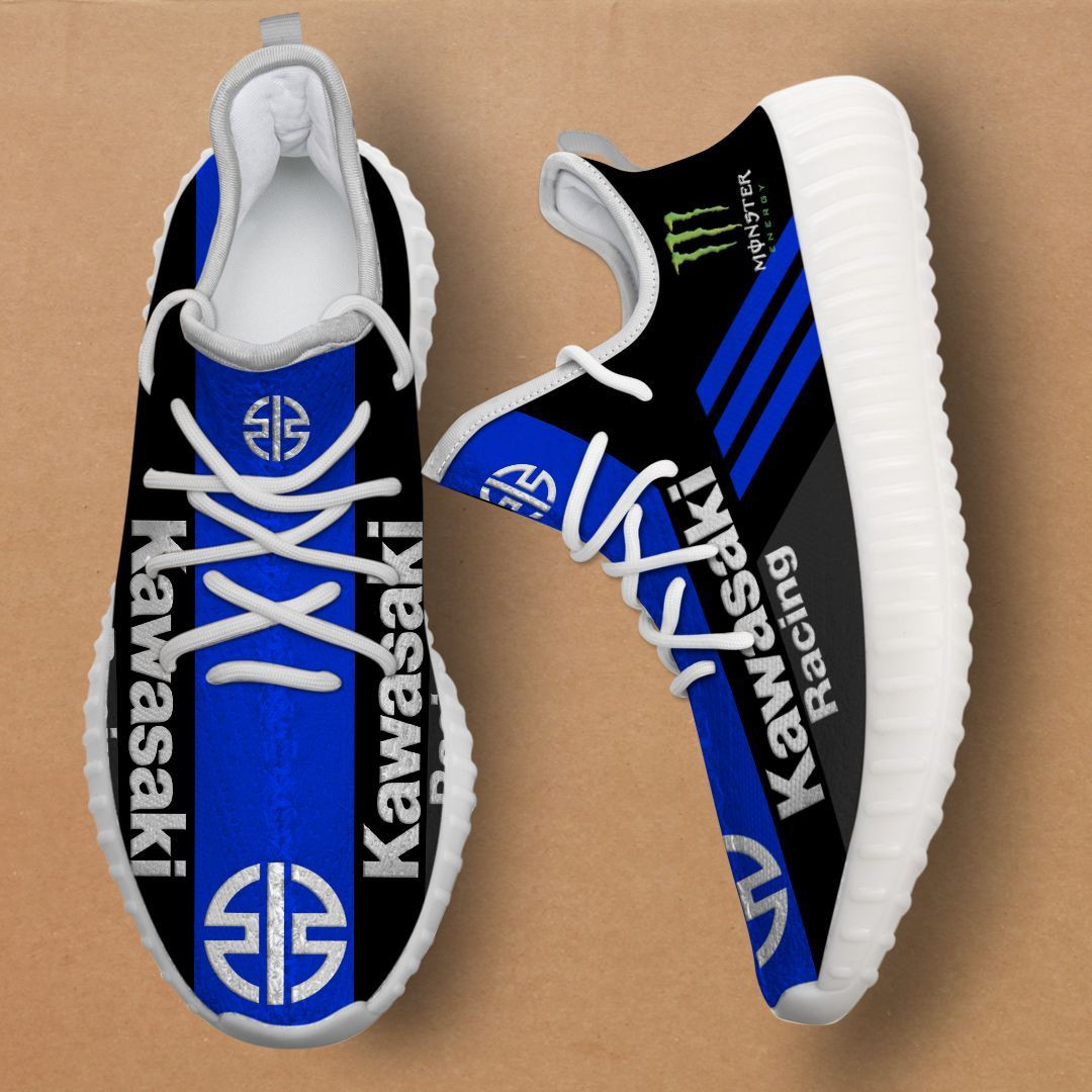 Kawasaki Racing YZ Schuhe Ver 1 (Blau)