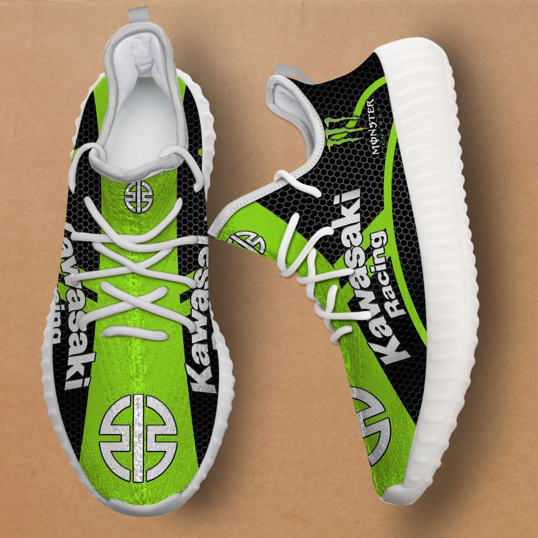 Kawasaki Racing YZ Schuhe Ver 2 (Grün)