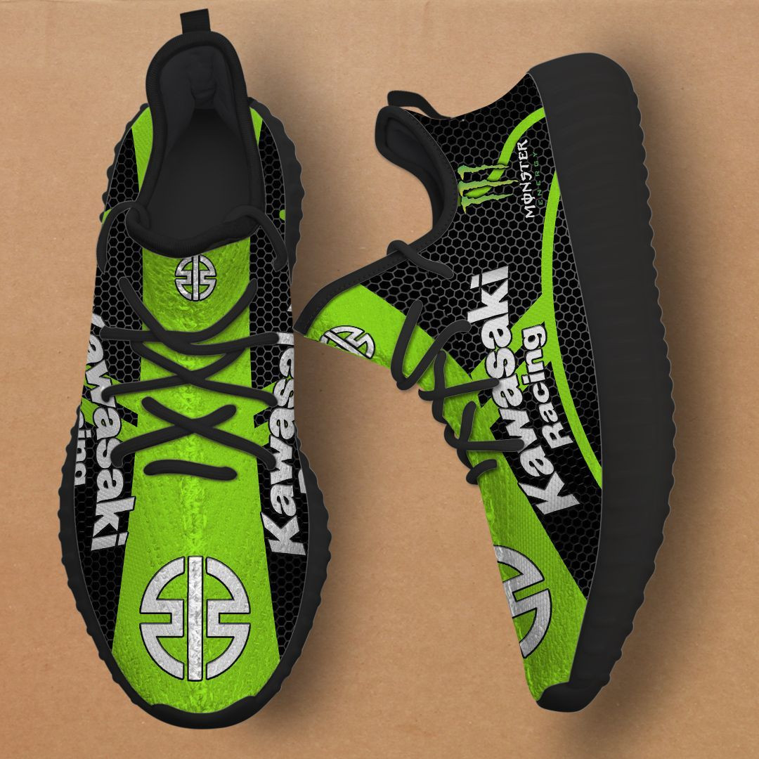 Kawasaki Racing YZ Schuhe Ver 2 (Grün)
