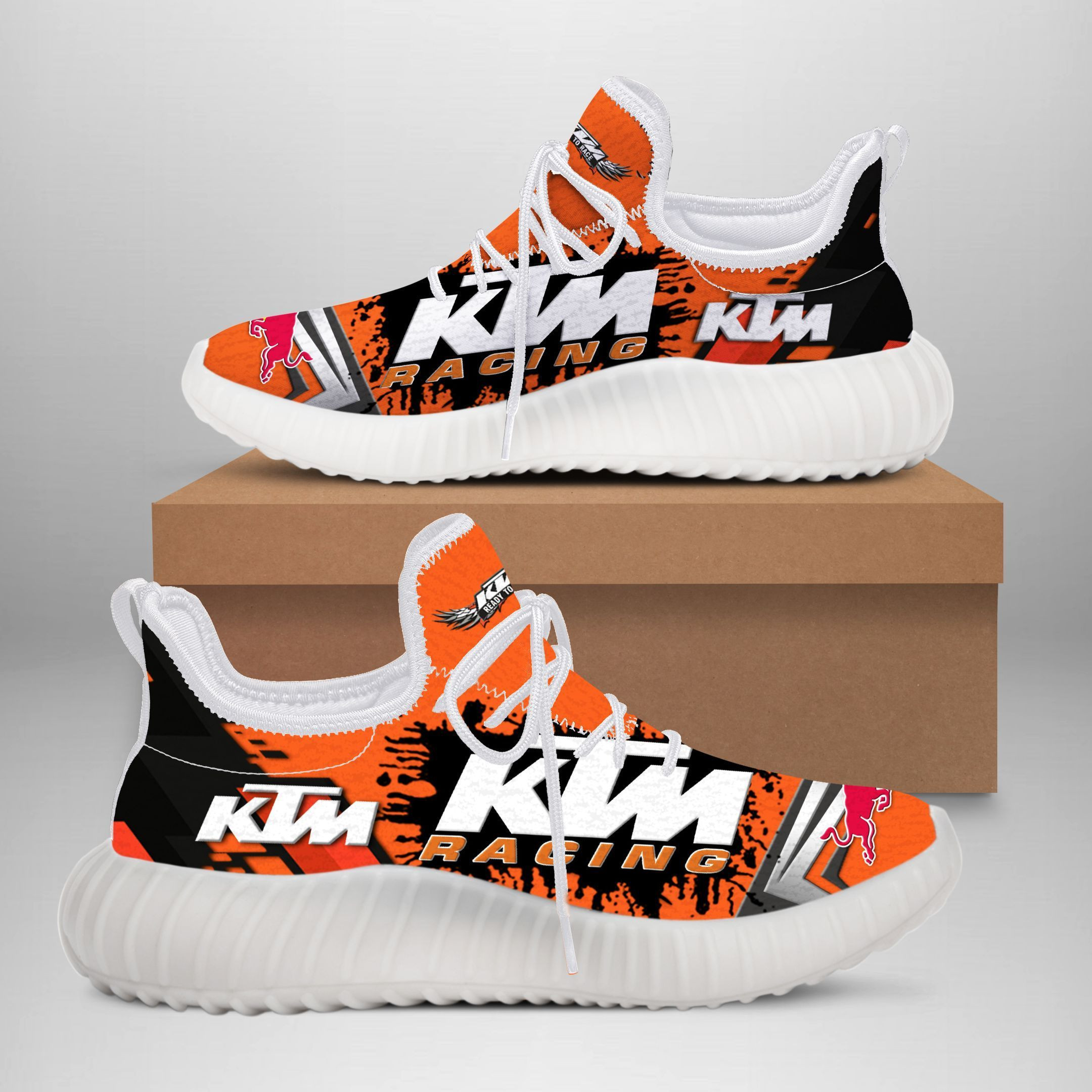 KTM YZ Schuhe Ver 1 (Orange)